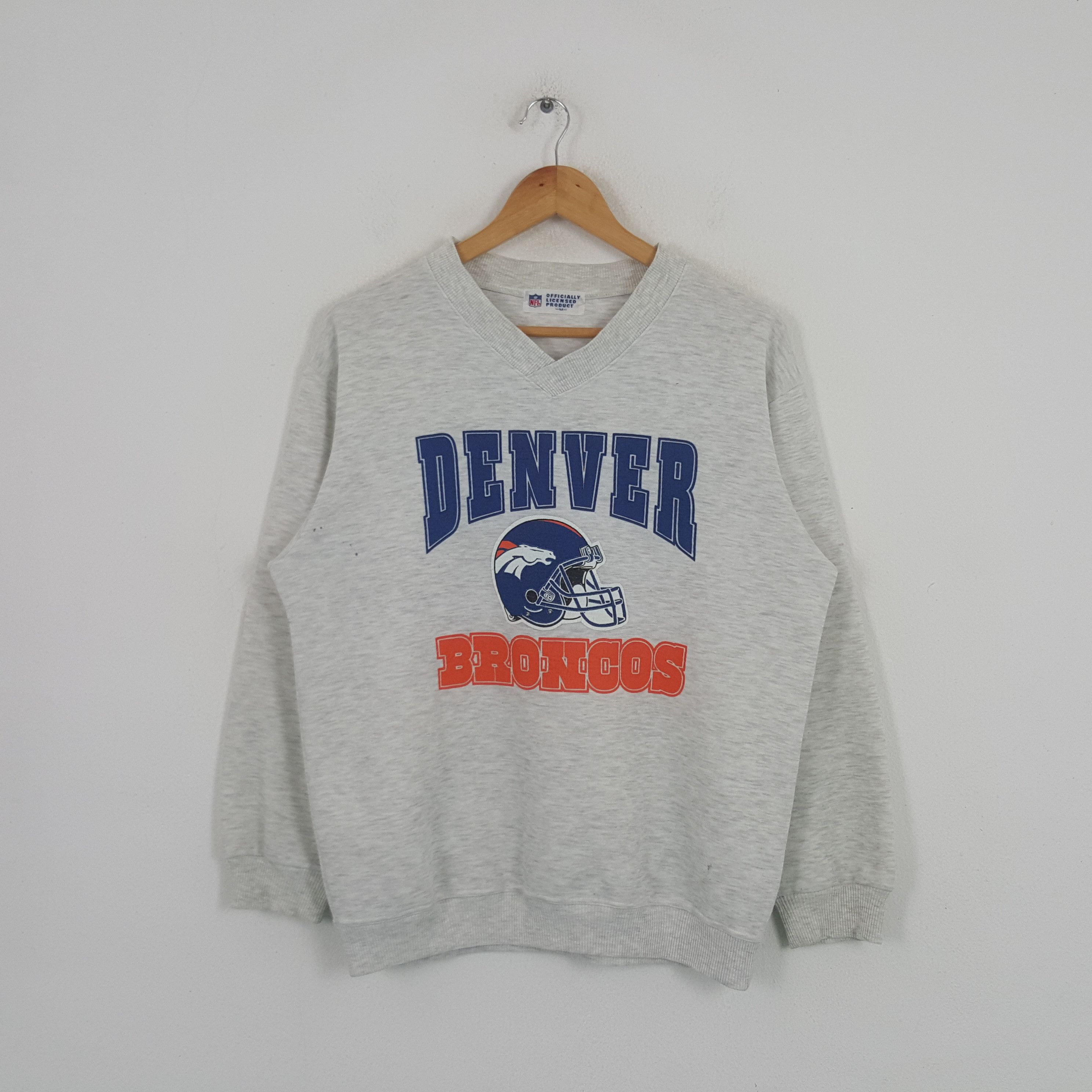 NFL × Vintage Vintage Denves Broncos American Football Team Sweatshirt Size US M / EU 48-50 / 2 - 1 Thumbnail