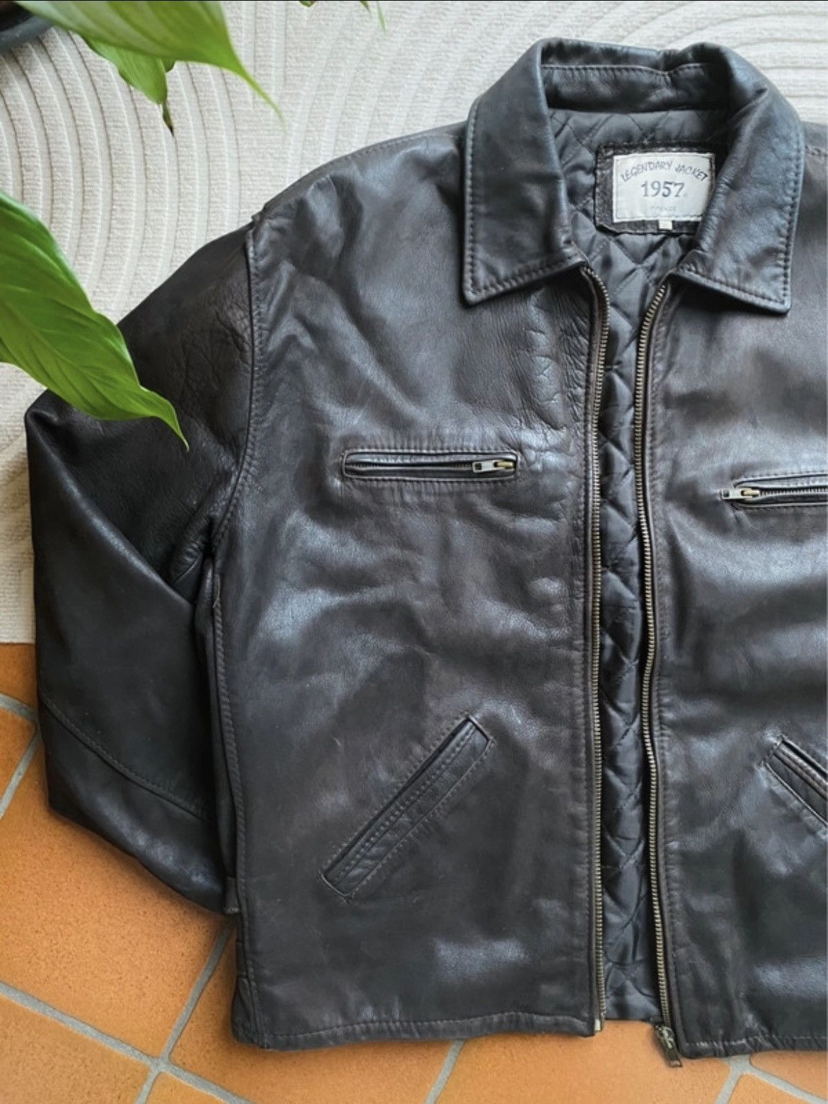 Vintage Vintage Leather Jacket XL Size US XL / EU 56 / 4 - 5 Thumbnail