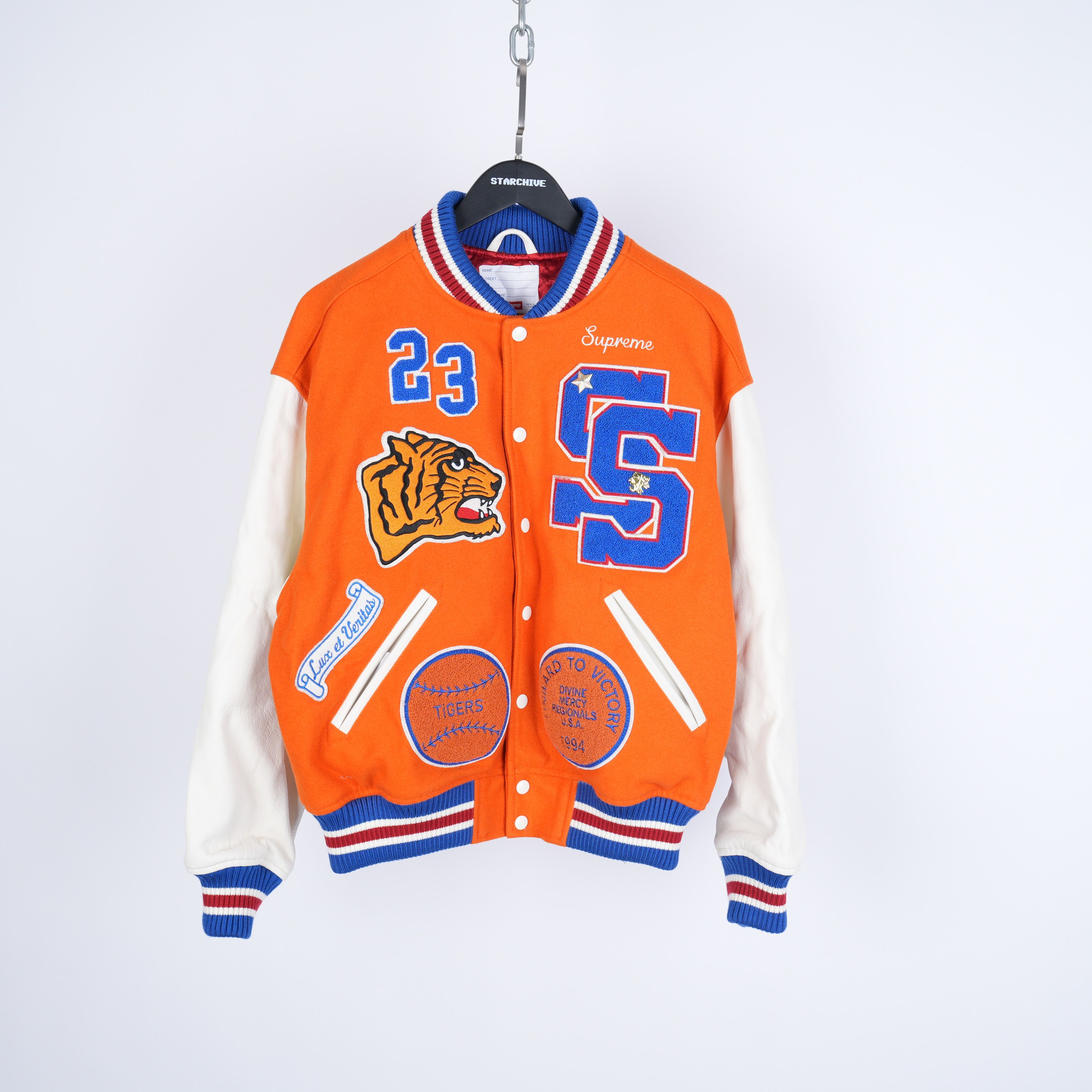 Supreme Supreme 94 Varsity Jacket NWT Size US L / EU 52-54 / 3 - 1 Thumbnail