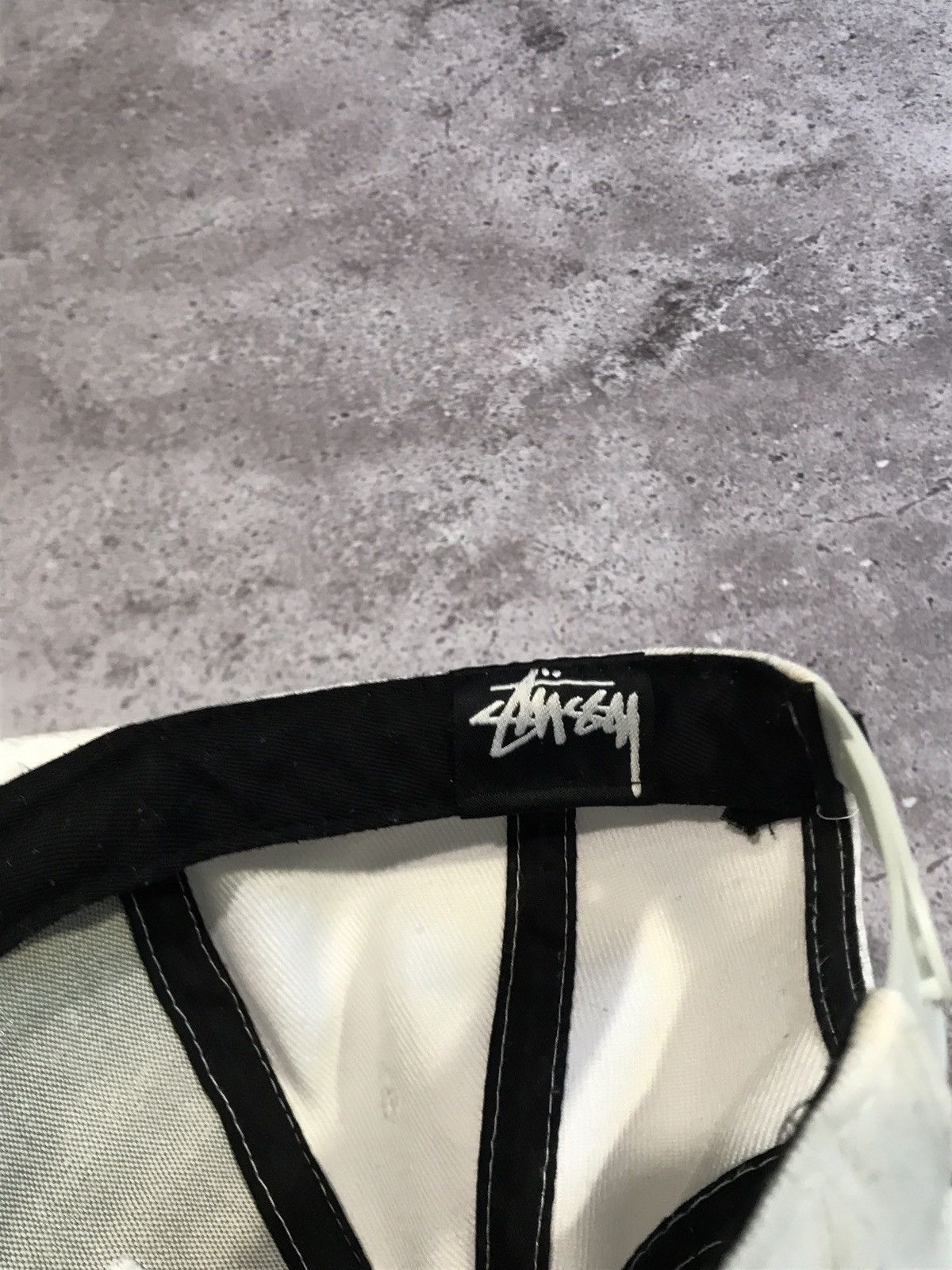 Stussy × Vintage Vintage Cap Stussy Embroiled Logo Faded Size ONE SIZE - 4 Thumbnail