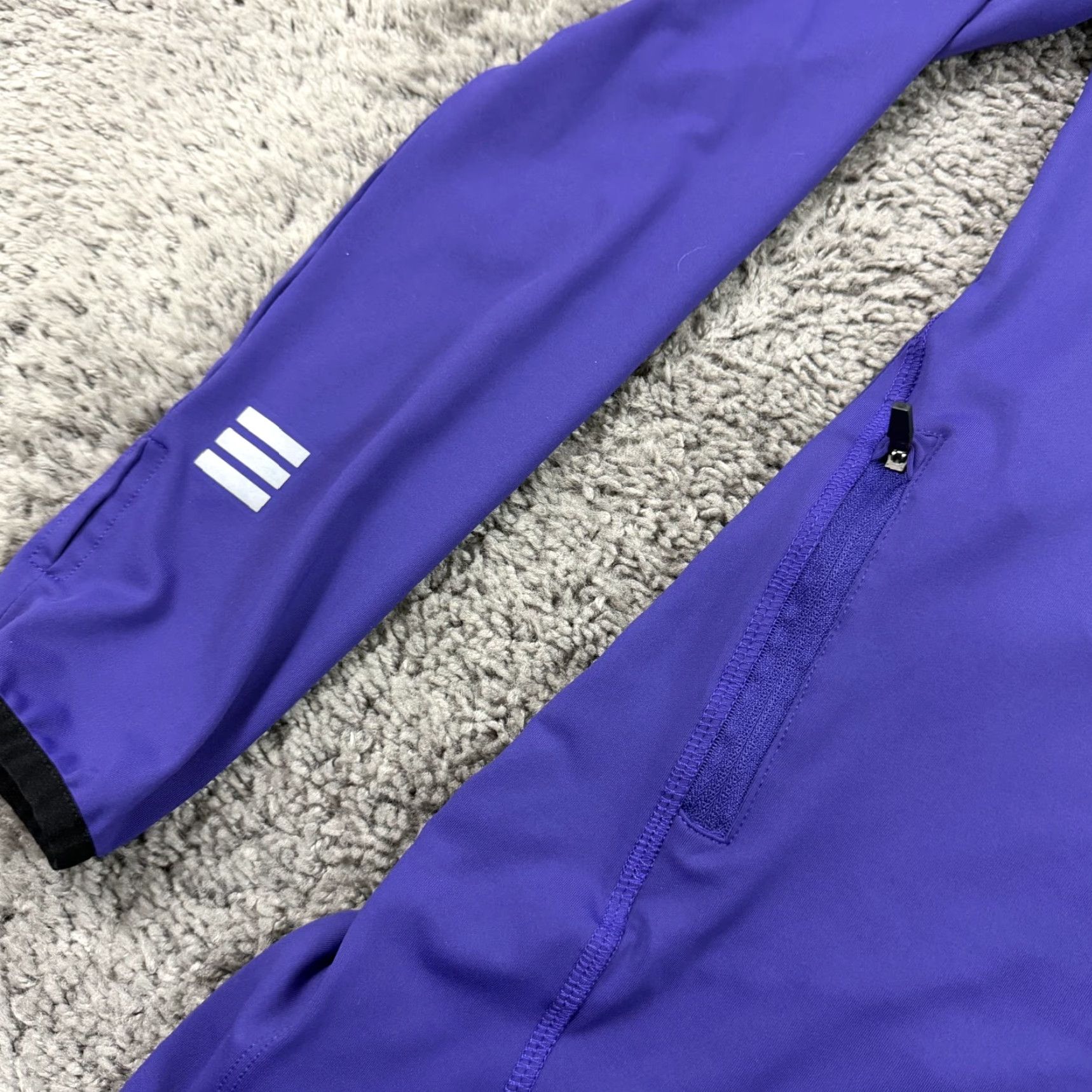 Vintage Veil Shirt Womens M Purple 1/4 Zip Pullover Stretch Breathable Casual Activewear Running & Jogging"} Size M / US 6-8 / IT 42-44 - 4 Thumbnail