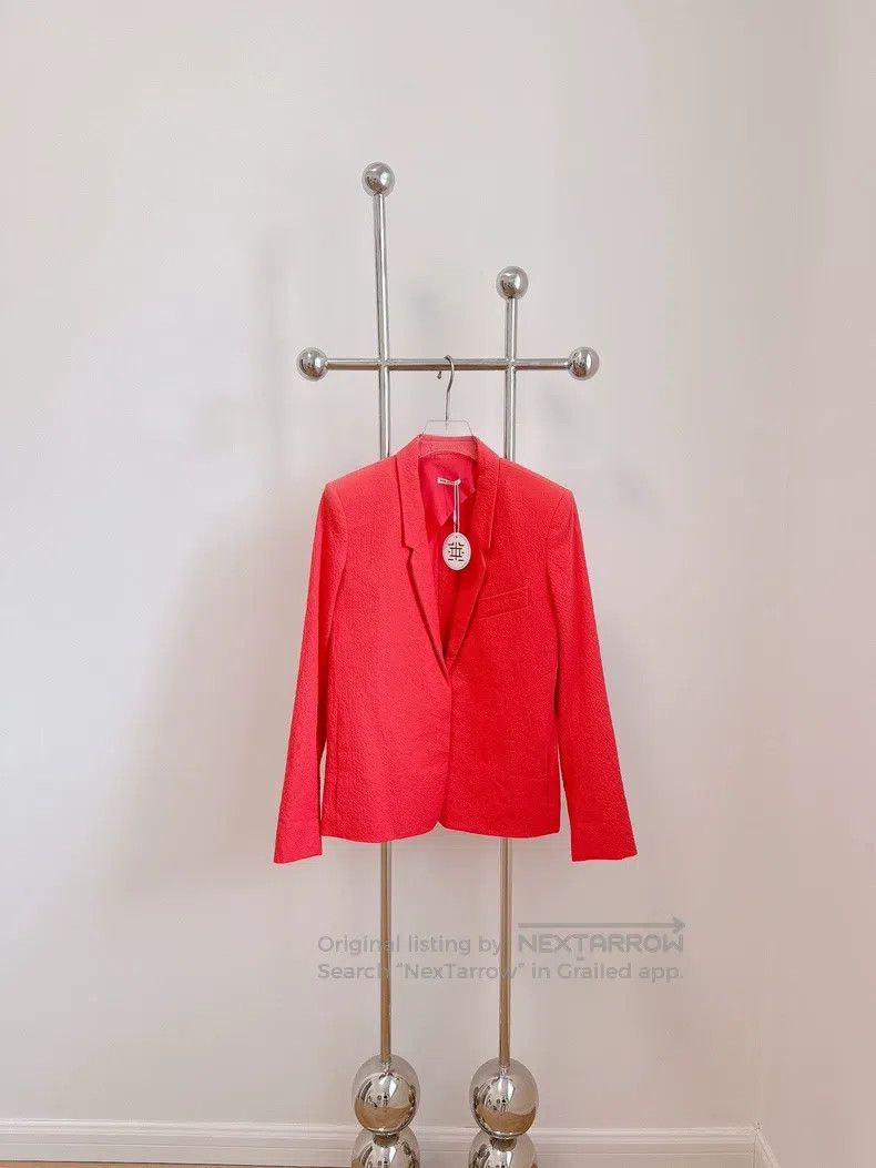 Hermes Hermes Watermelon Red Blazer Jacket Size XXS / US 00 / IT 34 - 1 Thumbnail