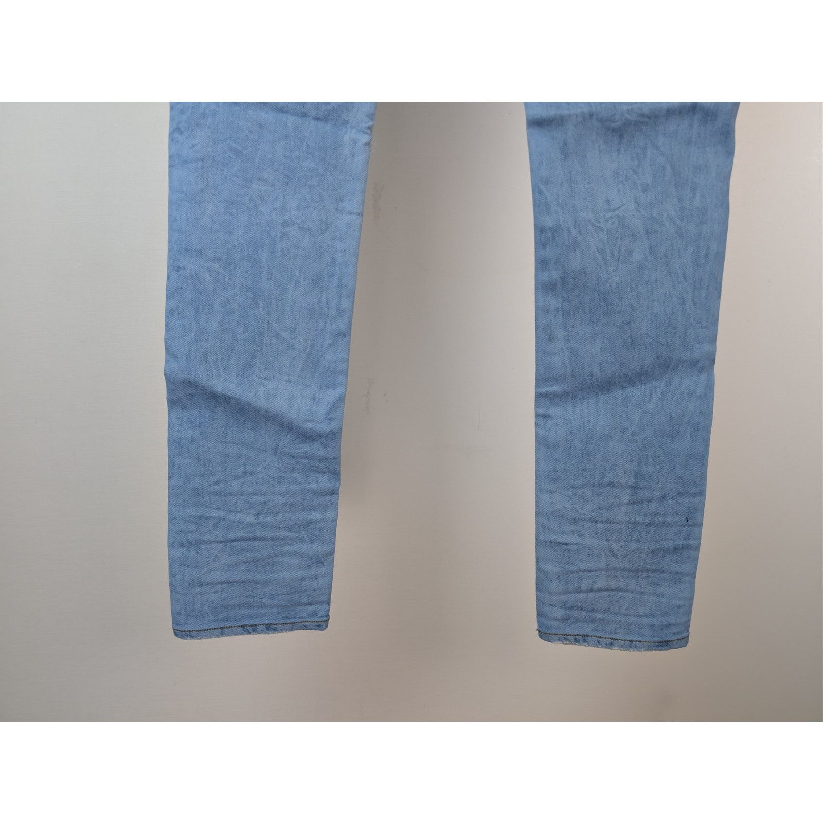 Amiri o1rshd1 Oversized Mesh Jeans in Ashley Blue Size US 31 - 14 Thumbnail