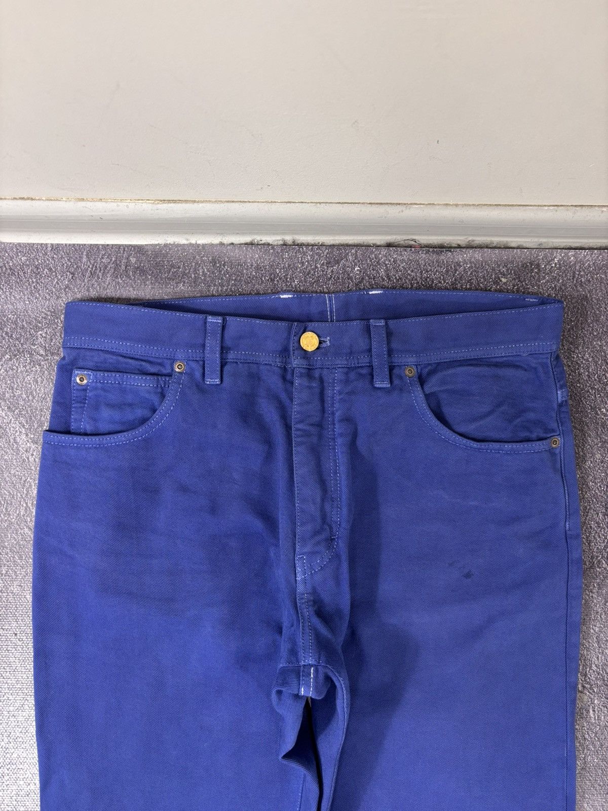 Tom Ford Tom Ford TF001 Men’s Relaxed Loose Blue Denim Jeans Size US 34 / EU 50 - 6 Thumbnail