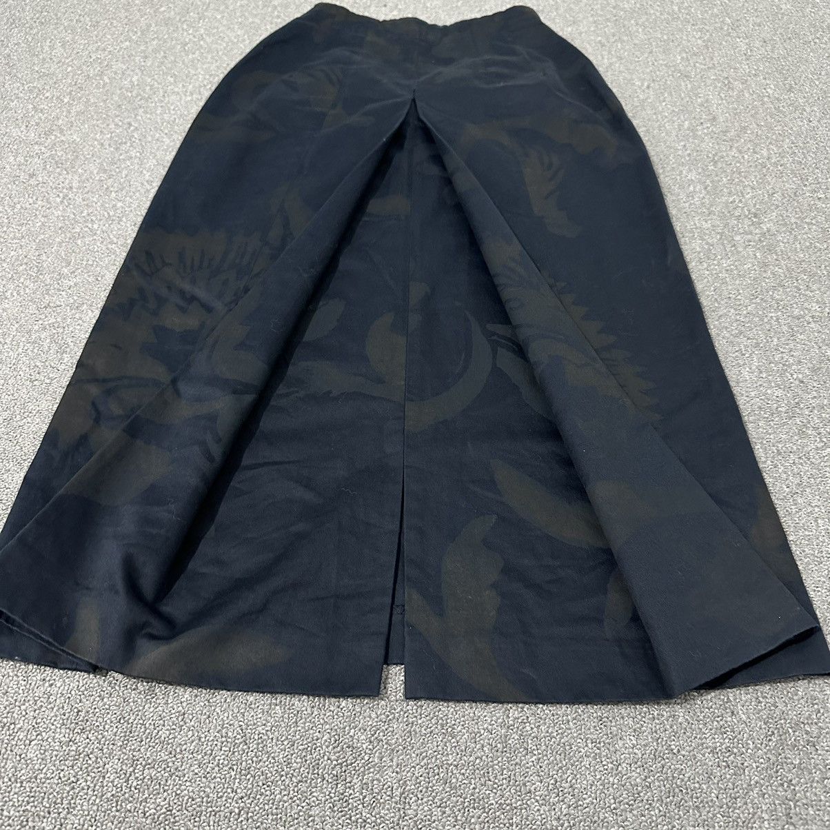 Dries Van Noten Dries Van Noten - Midi Floral Skirt Size 24" / US 00 / IT 34 - 5 Thumbnail
