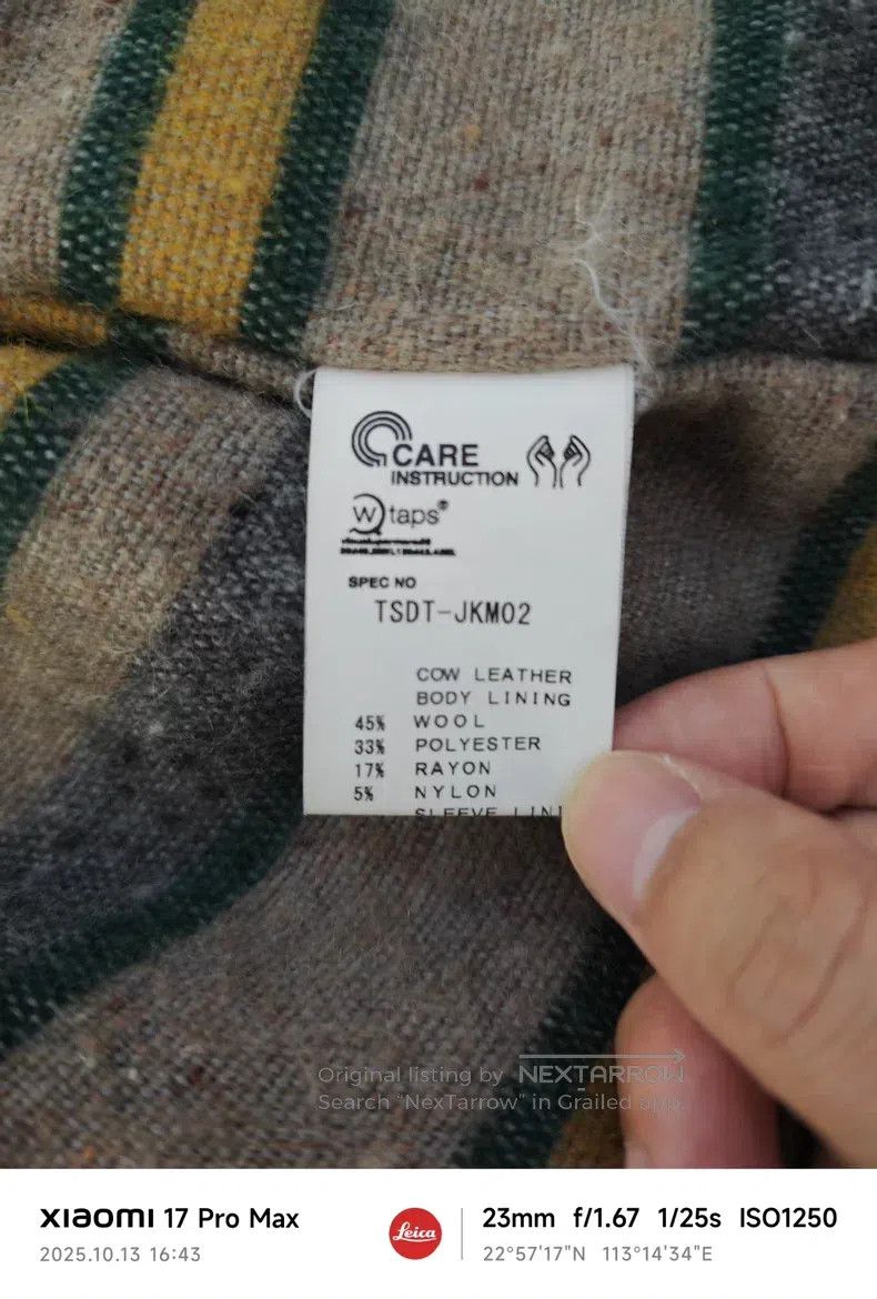 Wtaps Wtaps Early cross skull scalp clothing Size US L / EU 52-54 / 3 - 4 Thumbnail