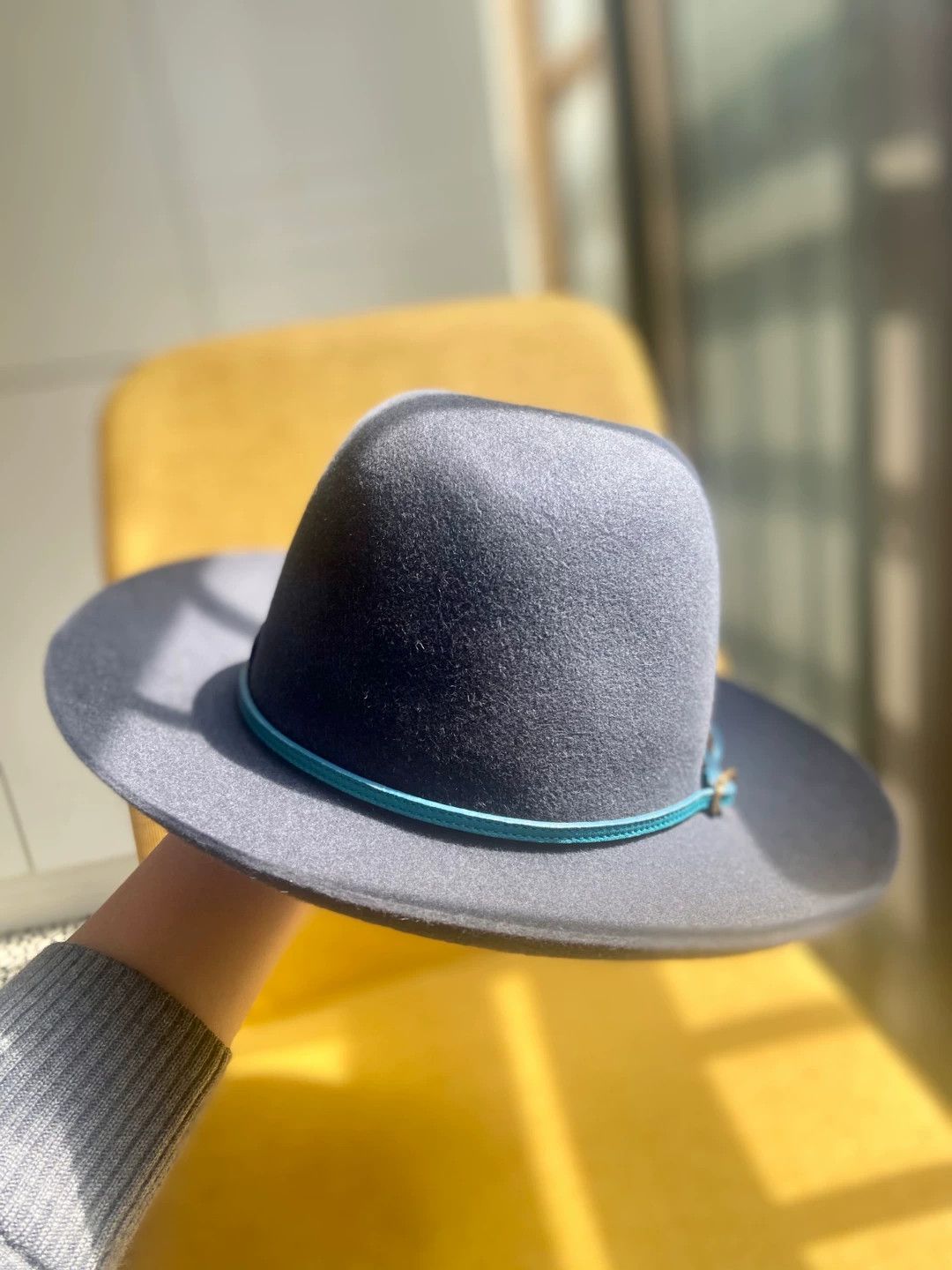 Borsalino Borsalino 99 New Unisex 57 Handmade Minimalist Hat Size ONE SIZE - 9 Thumbnail