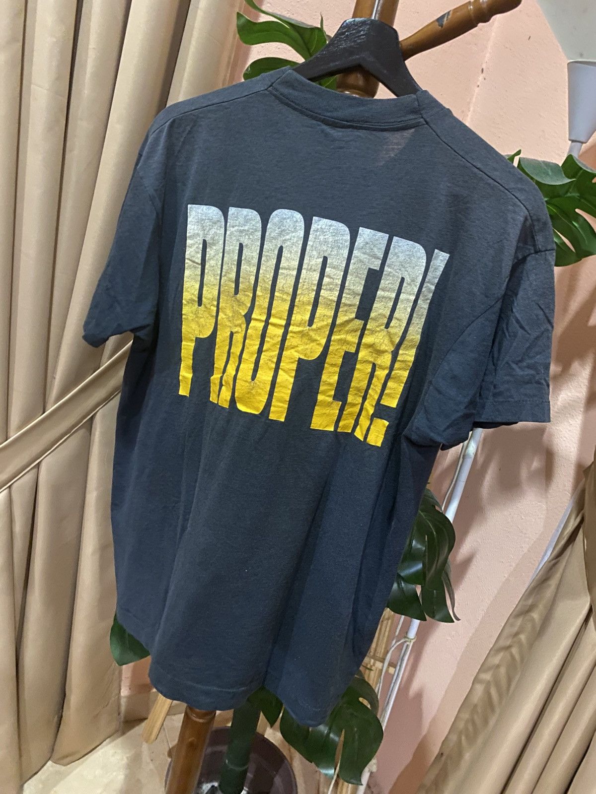 Rap Tees Vintage MC Hammer Proper! Graphic Tour T-Shirt 1990s Hip-Hop Size US M / EU 48-50 / 2 - 8 Thumbnail