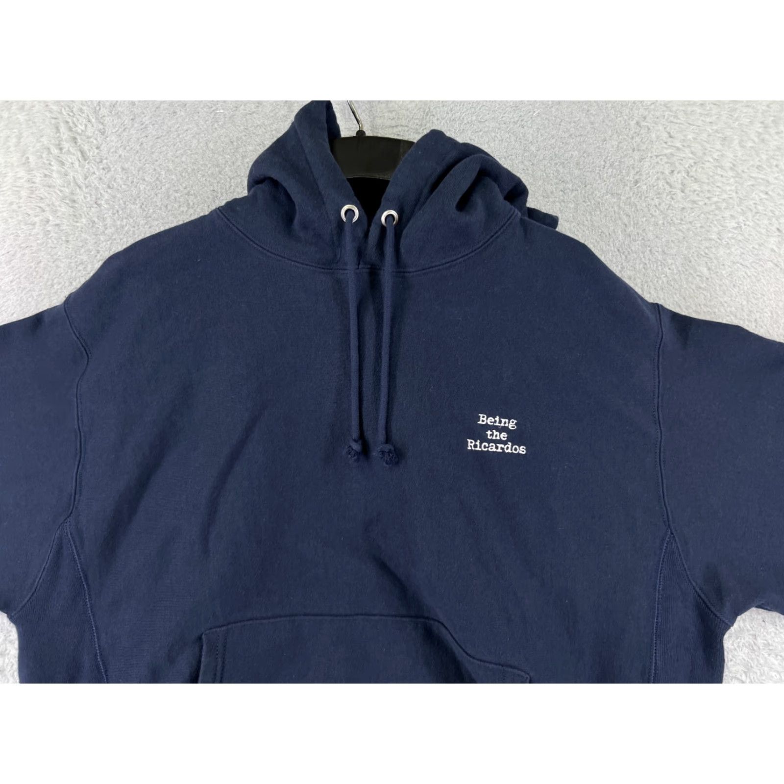 Champion Champion Hoodie Men's Large Blue I Love Lucy Being The Ricardos Crew Neck Zip PULLOVER Logo 90s? Size US L / EU 52-54 / 3 - 4 Thumbnail