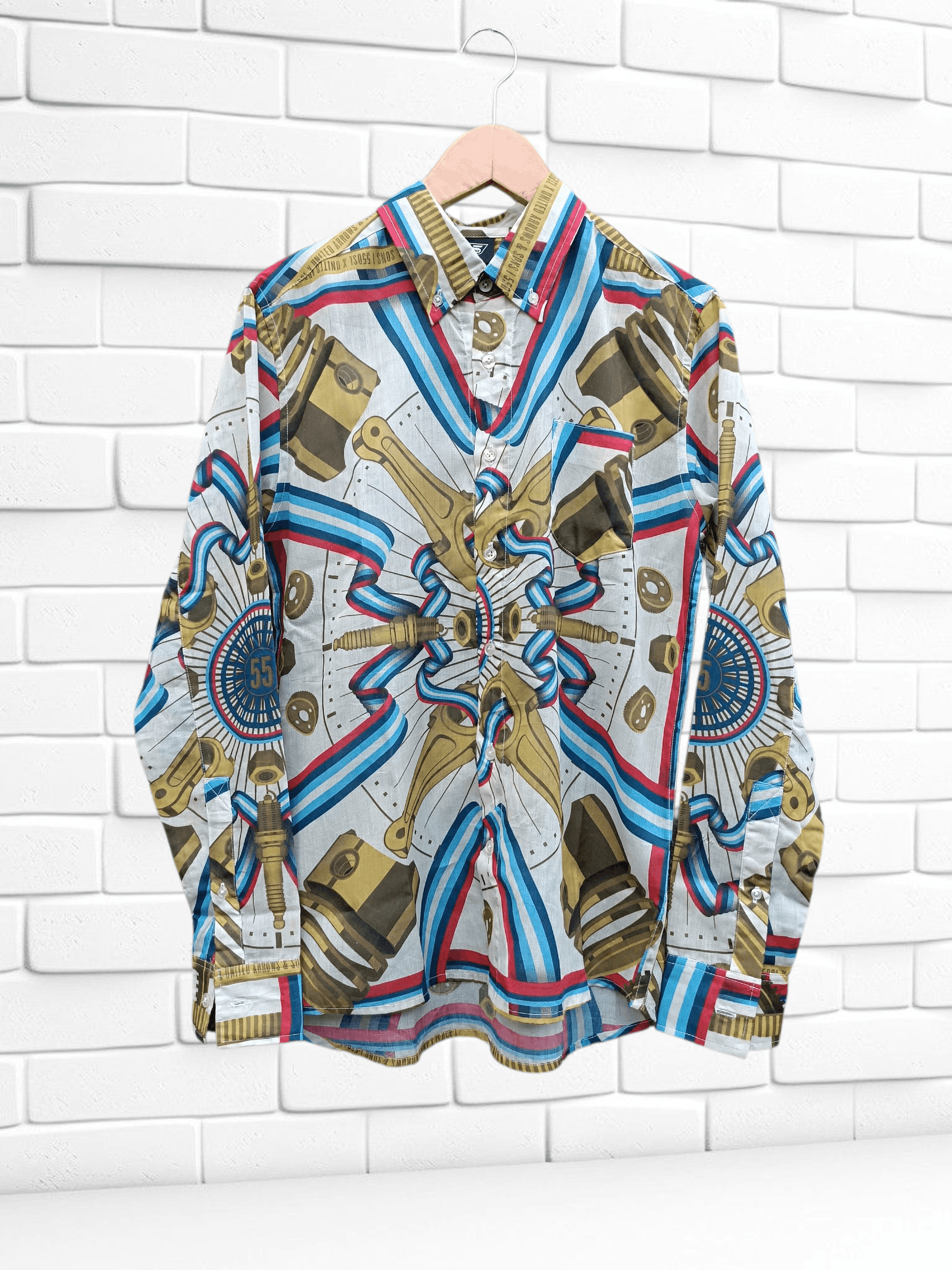 Diesel Vintage Diesel Long Sleeve Shirt Size US M / EU 48-50 / 2 - 1 Thumbnail