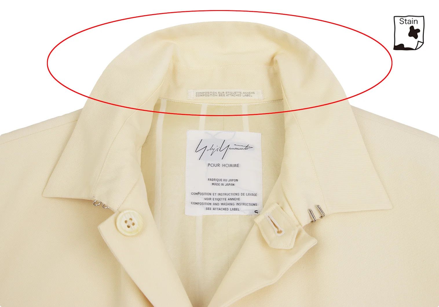 Yohji Yamamoto Yohji Yamamoto Reversible Wool Gabardine Jacket Size US S / EU 44-46 / 1 - 5 Thumbnail