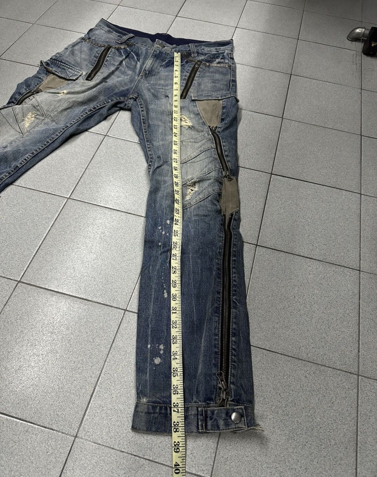 PPFM PPFM Reconstructed Hysteric Style Cargo Pants Sz34 Size US 34 / EU 50 - 14 Thumbnail