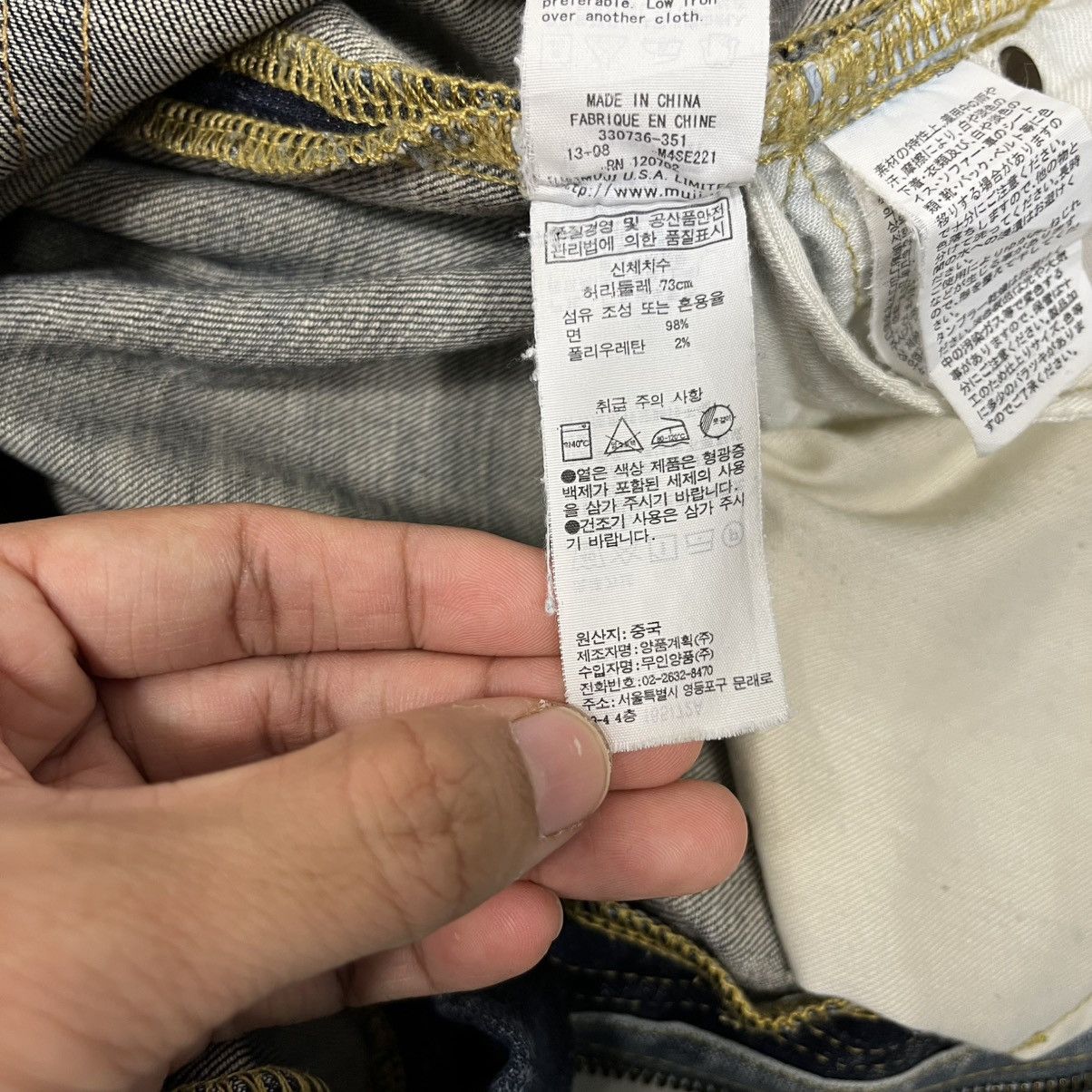20471120 Vintage Japanese Designer Distressed Denim Jeans Size 30" / US 8 / IT 44 - 20 Thumbnail