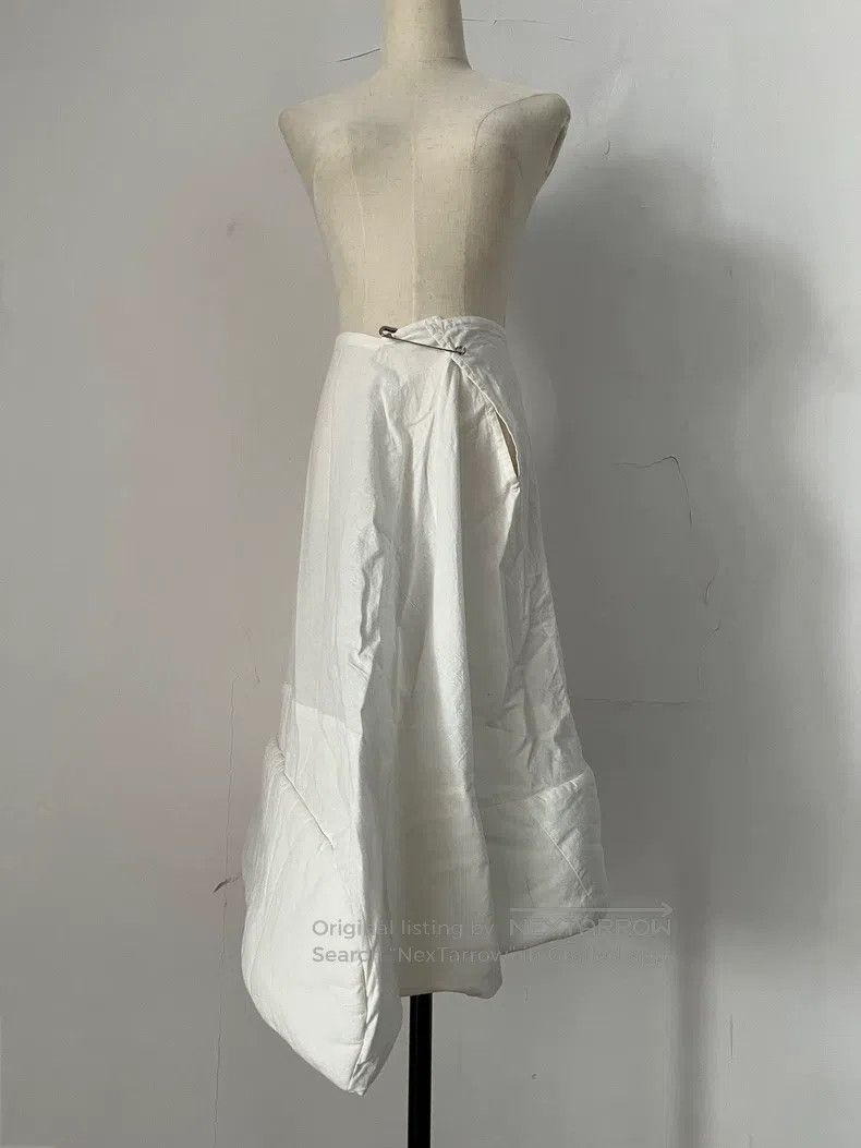 Comme des Garcons Comme des Garcons size S Green velvet skirt Size 22" - 4 Thumbnail