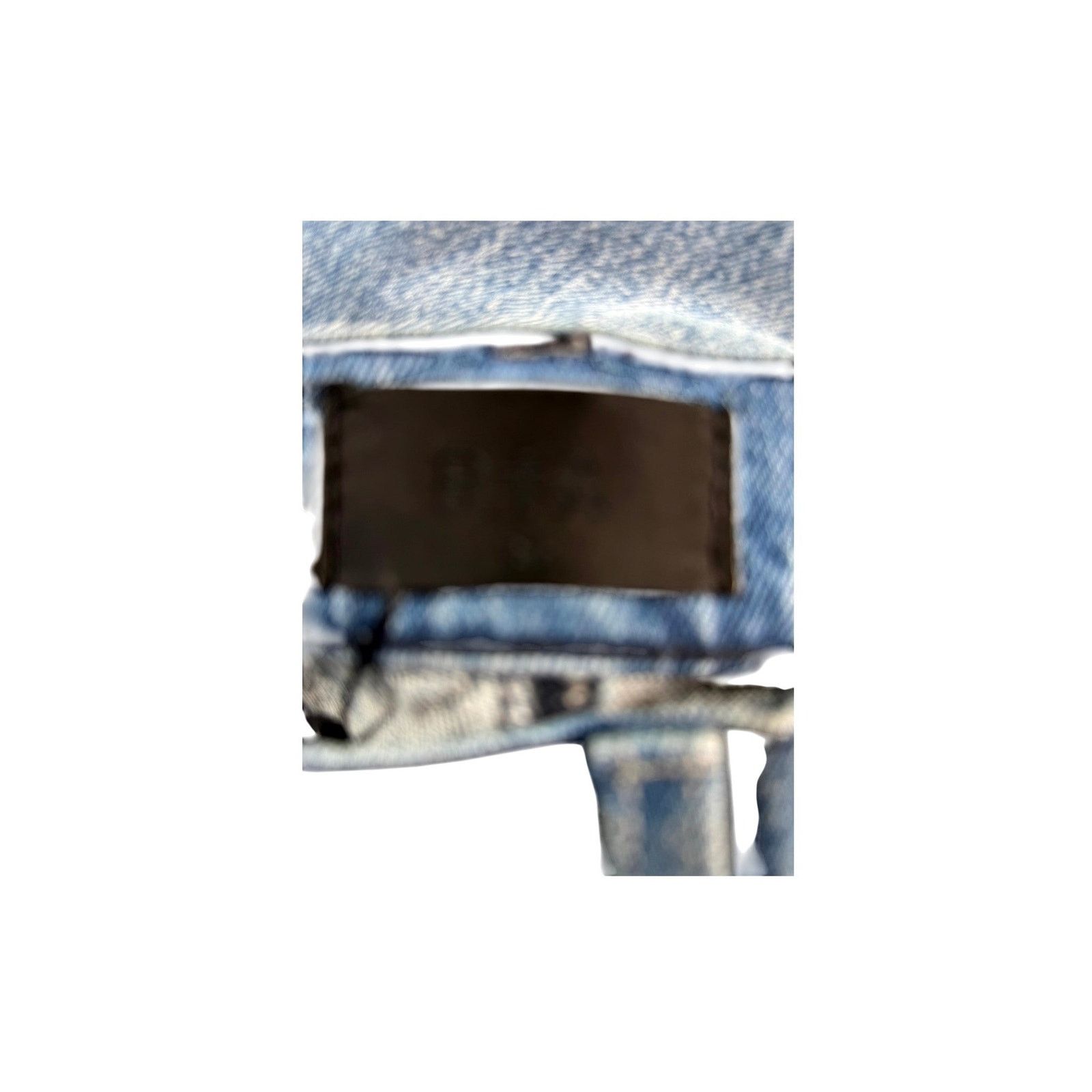 Rta RTA "Flared Flooded Metal Cross" Light Wash Jeans Size US 32 / EU 48 - 4 Thumbnail