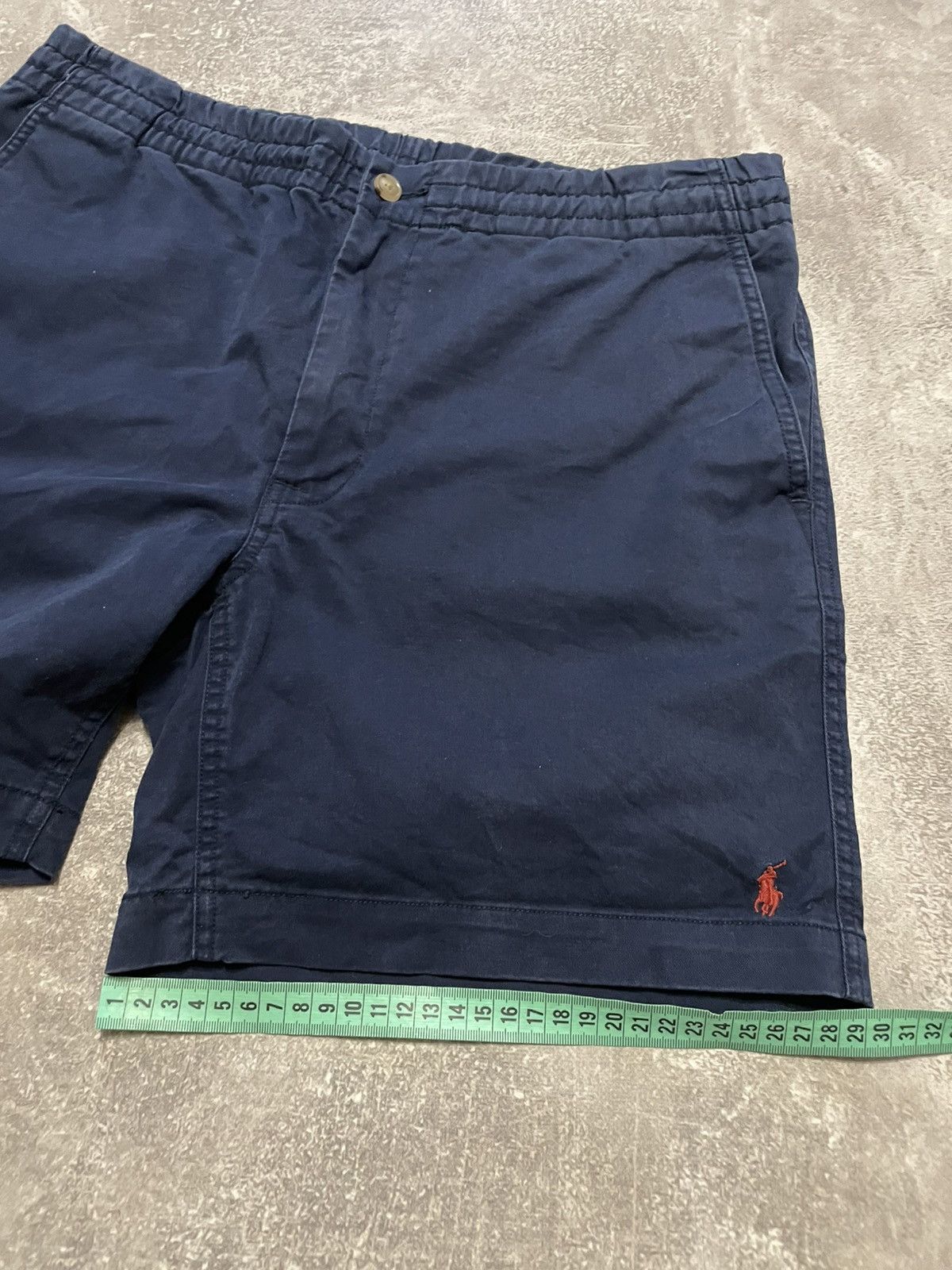 Polo Ralph Lauren × Vintage Vintage Polo Ralph Lauren Navy Blue Cotton Shorts Size 32 Size US 32 / EU 48 - 18 Thumbnail