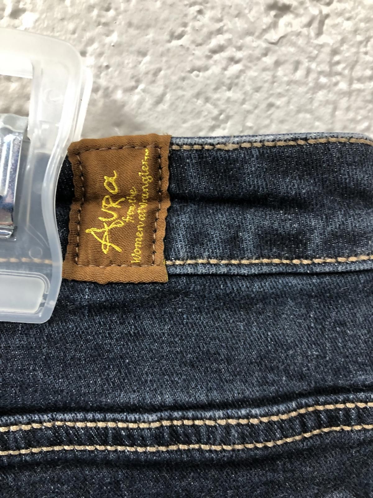 AKOO Stylish Aiko Women's Denim Jeans - Dark Wash Size 28" / US 6 / IT 42 - 6 Thumbnail