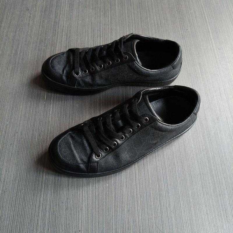 Gucci Gucci Brooklyn Black Low-Top Fashion Sneakers Size US 9 / EU 42 - 1 Thumbnail