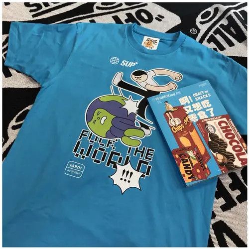 VIBE Retro punk t shirt Size US L / EU 52-54 / 3 - 7 Thumbnail
