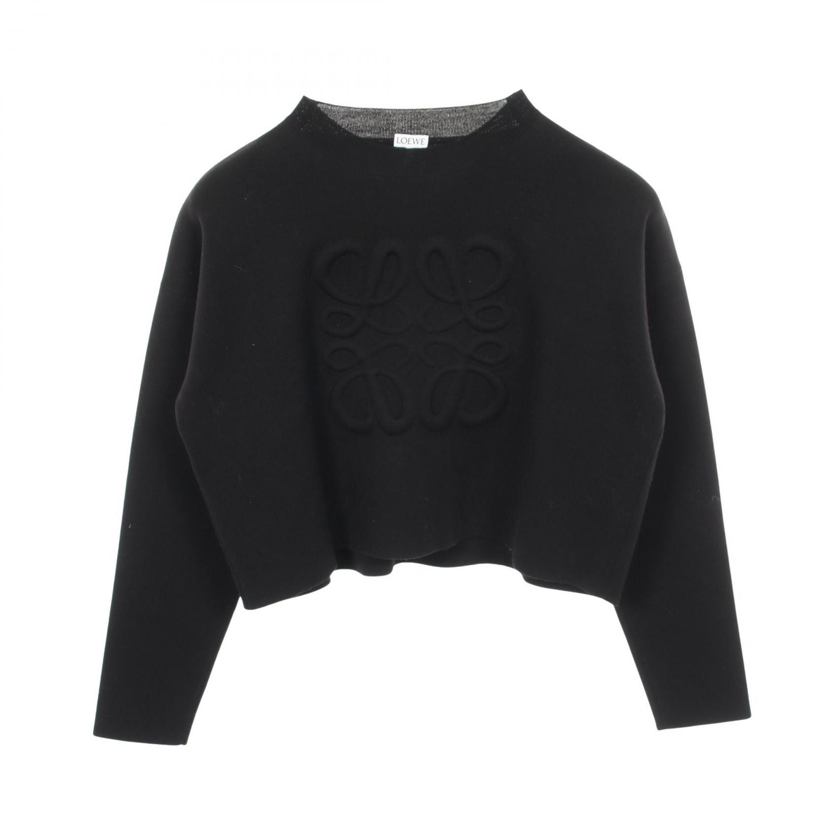 Loewe Loewe Loewe Anagram Wool Knit Top Textile Tops DUTY FREE for USA Size ONE SIZE - 1 Thumbnail