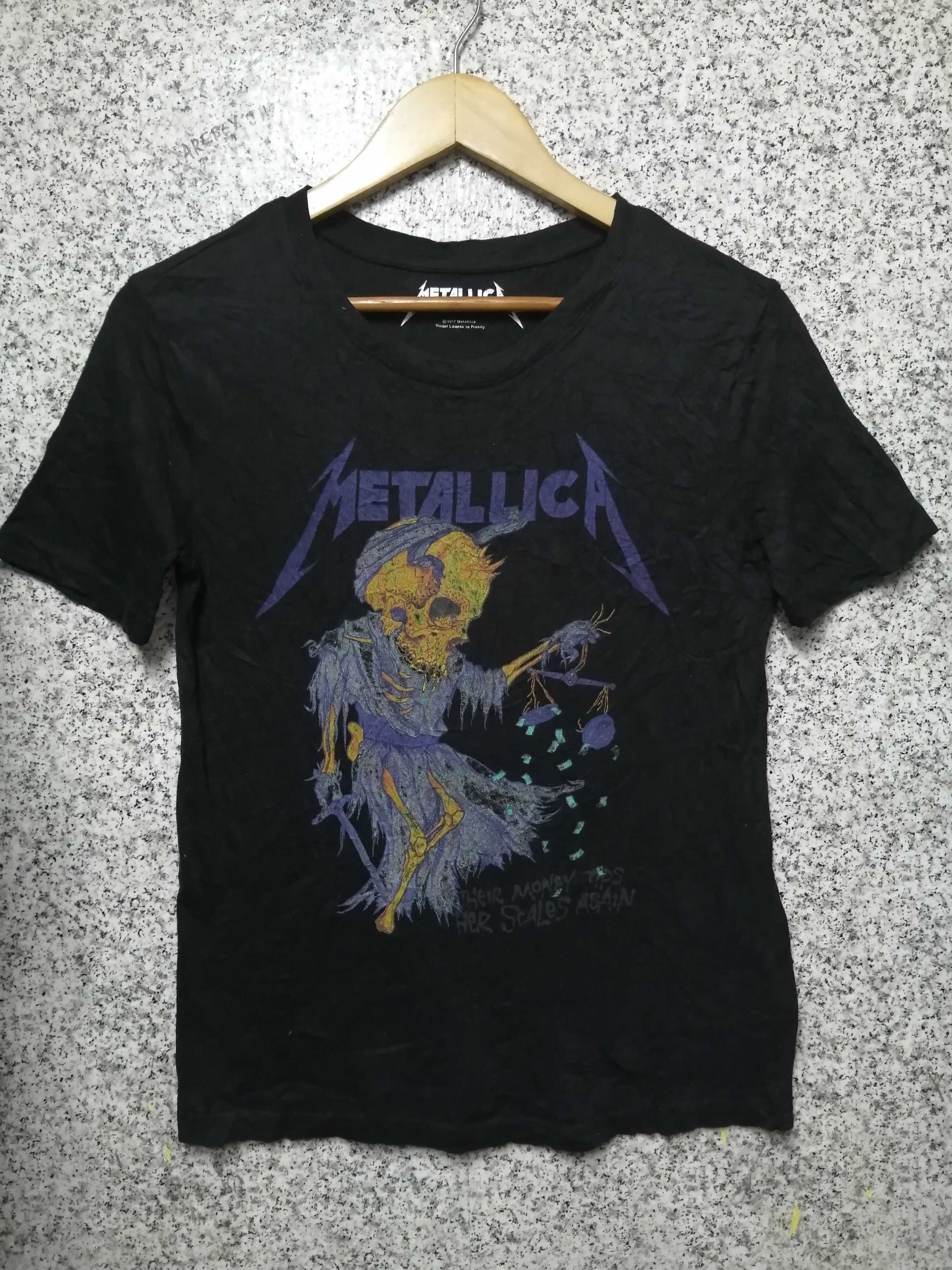 Band Tees × Metallica × Vintage METALLICA PUSHEAD VERY RARE Size US S / EU 44-46 / 1 - 1 Thumbnail