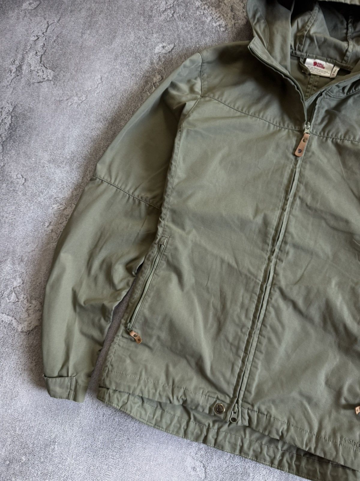 Fjallraven Fjallraven XL/size wmns Stina Jacket zip hooded outdoor Size XL / US 12-14 / IT 48-50 - 6 Thumbnail