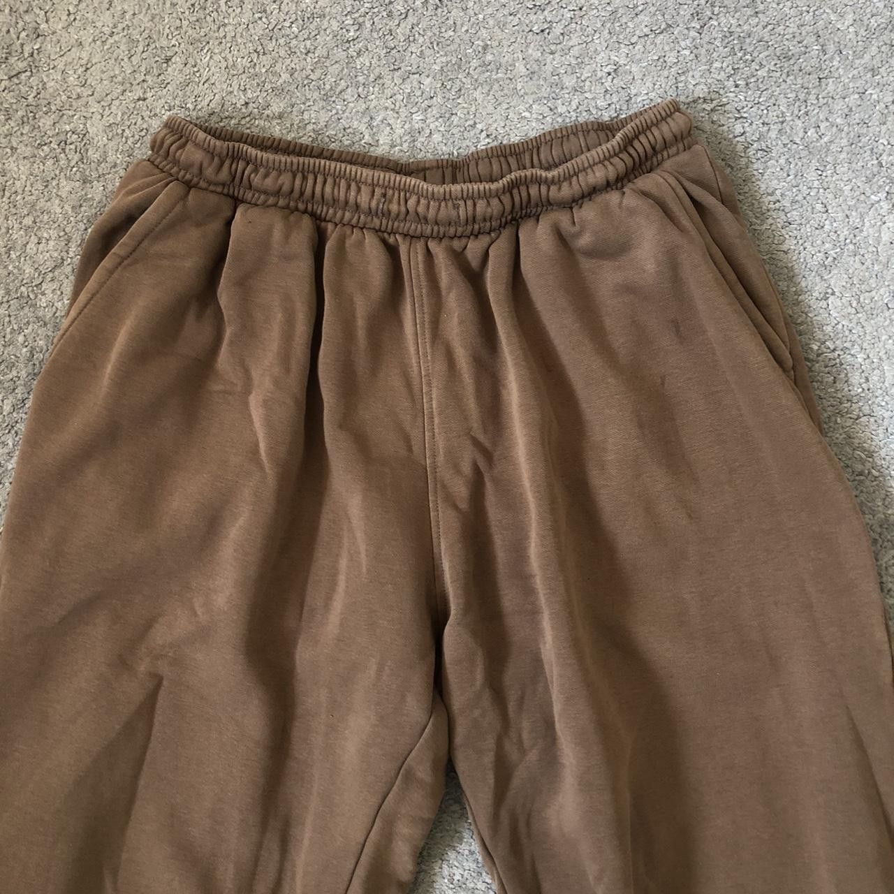 Weekday Weekday Brown Sweatpants Size US 34 / EU 50 - 4 Thumbnail
