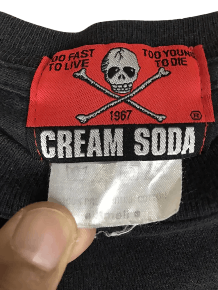 Japanese Brand Vintage Cream Soda Tshirts Size US S / EU 44-46 / 1 - 7 Thumbnail
