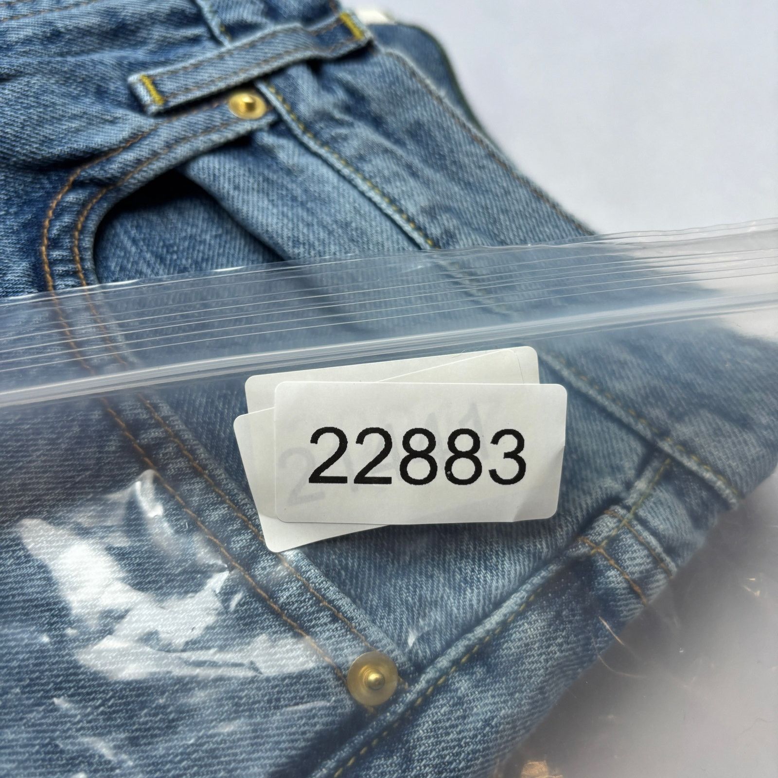 Sid Mashburn $175 Sid Mashburn Slim Straight Jeans 33x30 Made in USA Size US 33 - 14 Thumbnail