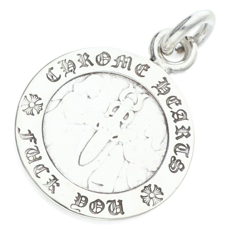Chrome Hearts Chrome Hearts Angel Medal Charm Silver Necklace Size ONE SIZE - 1 Thumbnail