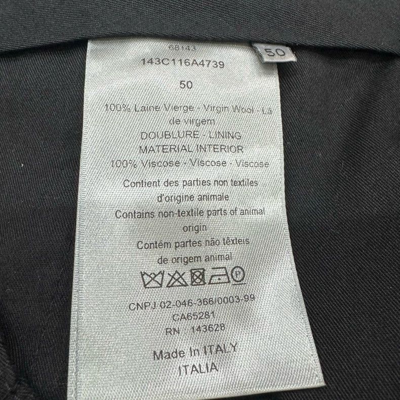 Dior Dior Dior Color Block Loose Fit Trousers-2507 Size US 44 / EU 60 - 4 Thumbnail