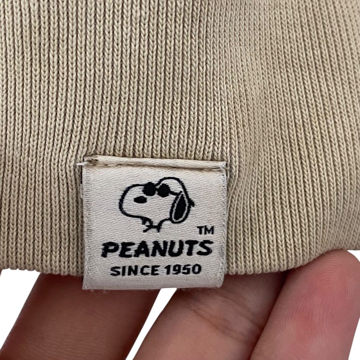 Vintage Vintage Peanuts Printed Crewneck Sweatshirt Brown Size L Size US M / EU 48-50 / 2 - 6 Thumbnail