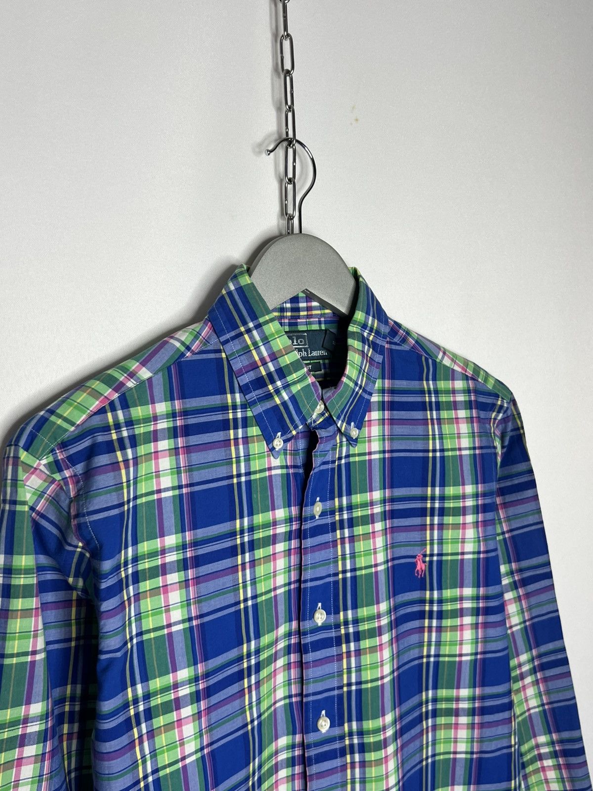 Polo Ralph Lauren Polo Ralph Lauren Plaid Multicolour Shirt Long Sleeve Size US M / EU 48-50 / 2 - 3 Thumbnail