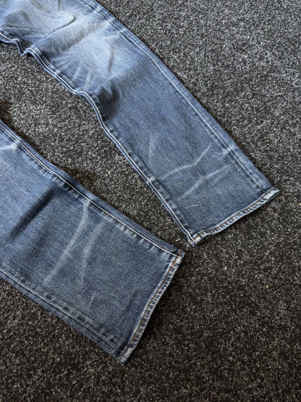 G-Star Retro Y2K 90s G-Star RAW 3301 Straight Faded Denim Jeans Size US 34 / EU 50 - 4 Thumbnail