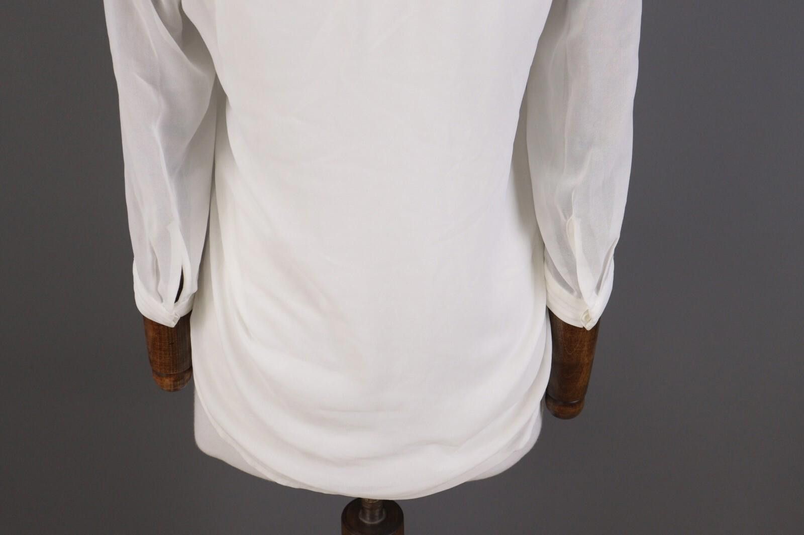 The Kooples The Kooples White Summer Mesh Peasant Shirt Size M Size M / US 6-8 / IT 42-44 - 11 Thumbnail