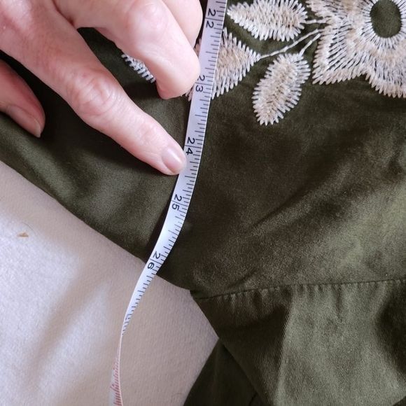 Sage Sage The Label Embroidered Floral Lined Full Zip Sz. L Jacke Size L / US 10 / IT 46 - 11 Thumbnail