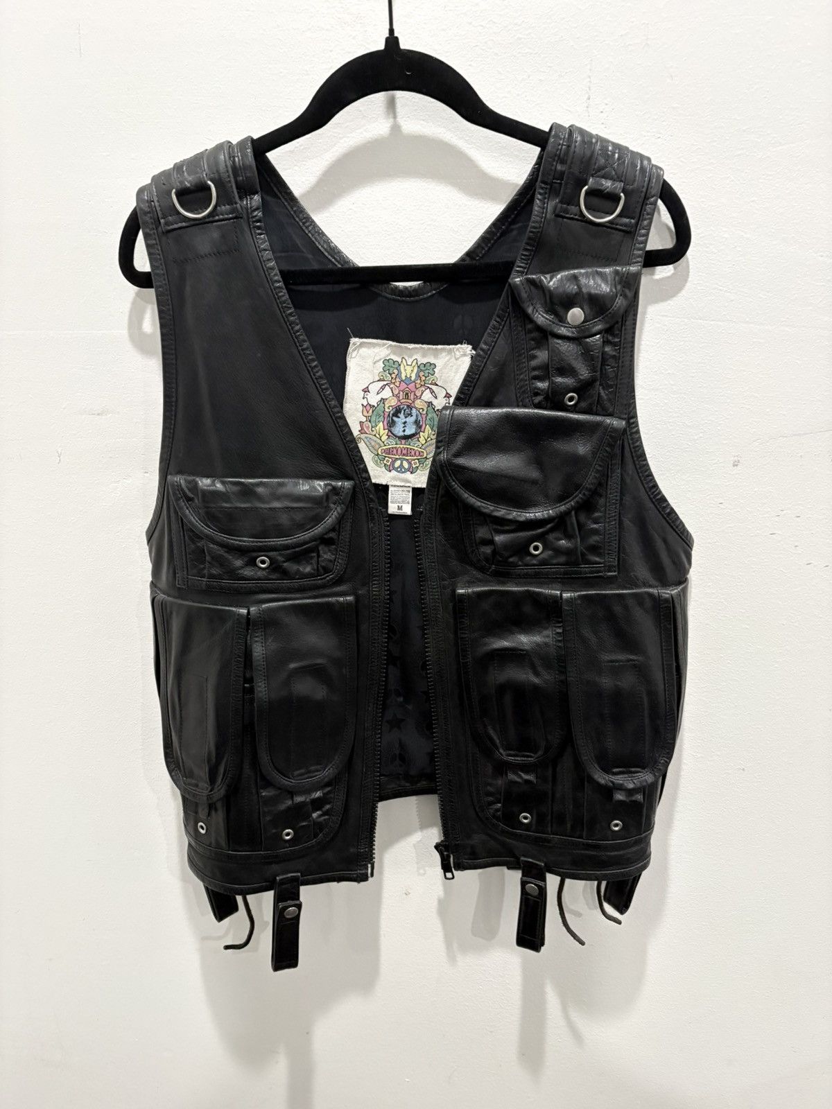 PHENOMENON PHENOMENON RARE LEATHER VEST Size US M / EU 48-50 / 2 - 1 Thumbnail