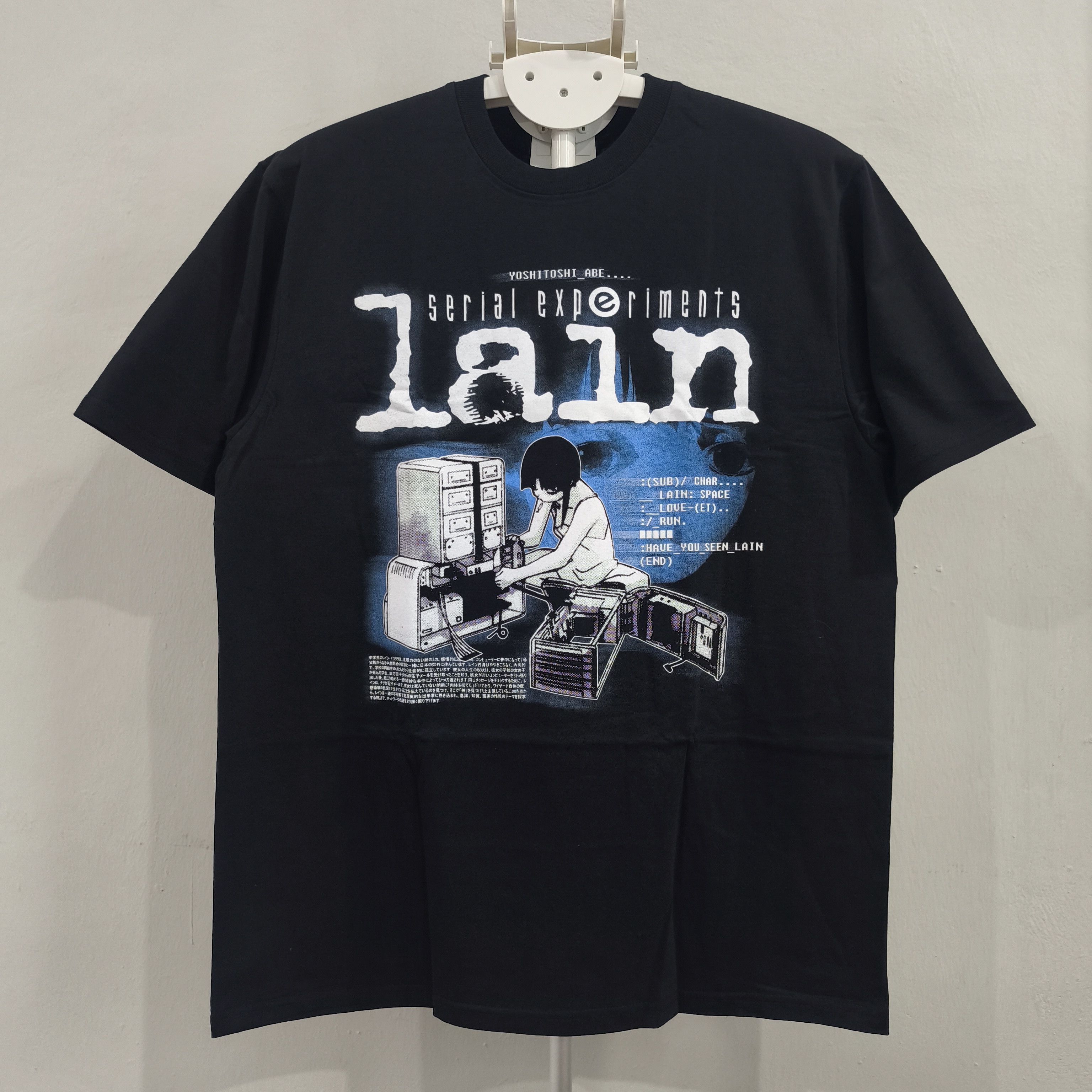 Anime Serial Experiments Lain "Have You Seen Lain" T-shirt Size US XL / EU 56 / 4 - 1 Thumbnail