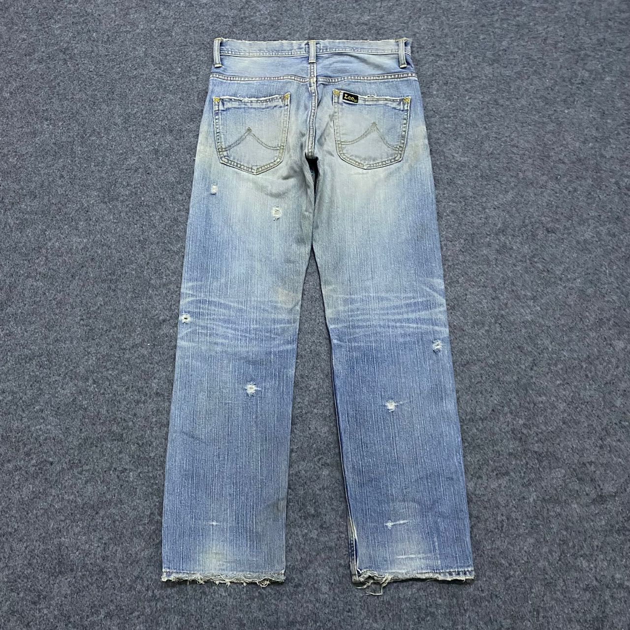 If Six Was Nine 💥Best offer💥Vintage Lee Cowboy Selvegde Distressed Denim Size US 30 / EU 46 - 2 Thumbnail