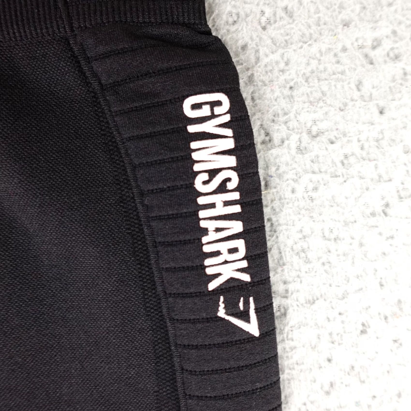 Gymshark Gymshark Leggings Women Small Black Energy Seamless High Rise Perforated Activewear CrossFit Gym & Training - Mens? Size 28" / US 6 / IT 42 - 4 Thumbnail