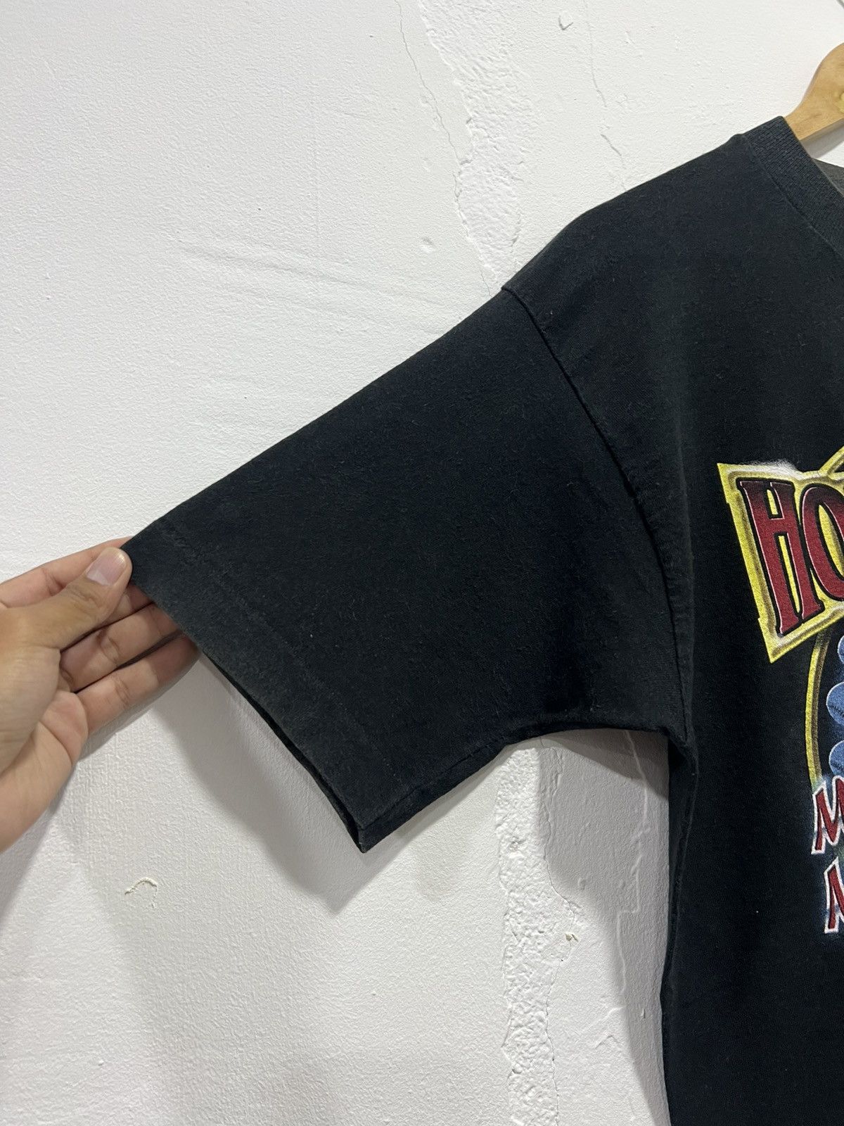 Vintage Vintage 90s Mark McGwires Final Home Run Tshirt Size US L / EU 52-54 / 3 - 4 Thumbnail