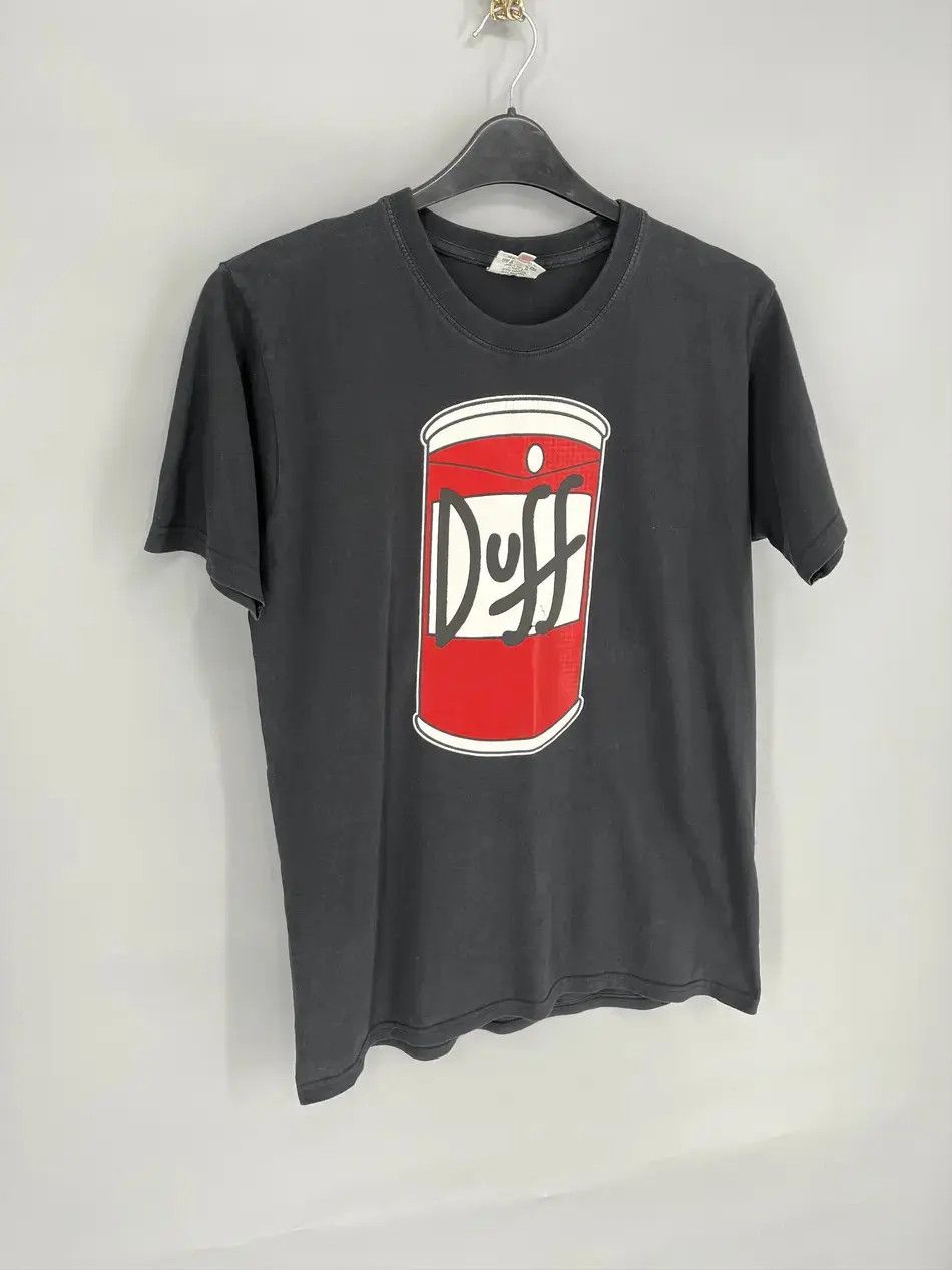The Simpsons Vintage 2000 The Simpsons Matt Groening "DUFF" T-shirt Size US M / EU 48-50 / 2 - 2 Thumbnail