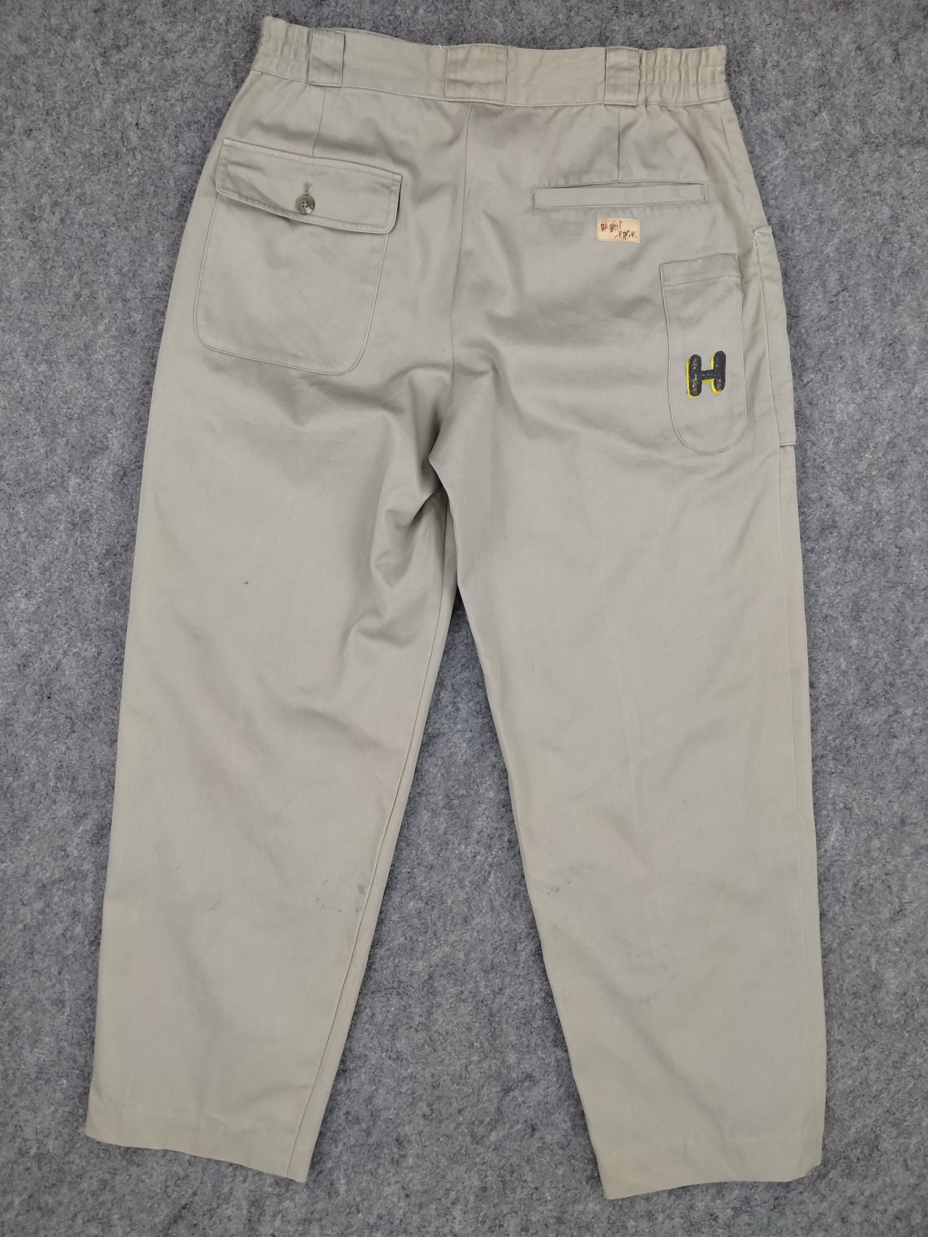 Japanese Brand Elastic/Drawstring Waist Japanese Brand Cargo 31x28.5 -CP077 Size US 31 - 2 Thumbnail