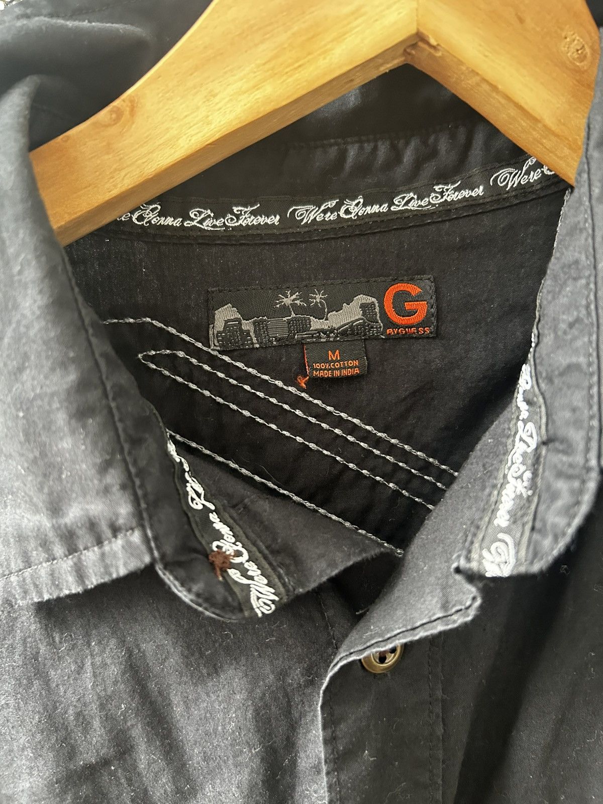 Guess studded vintage g by guess punk button up Size US M / EU 48-50 / 2 - 5 Thumbnail