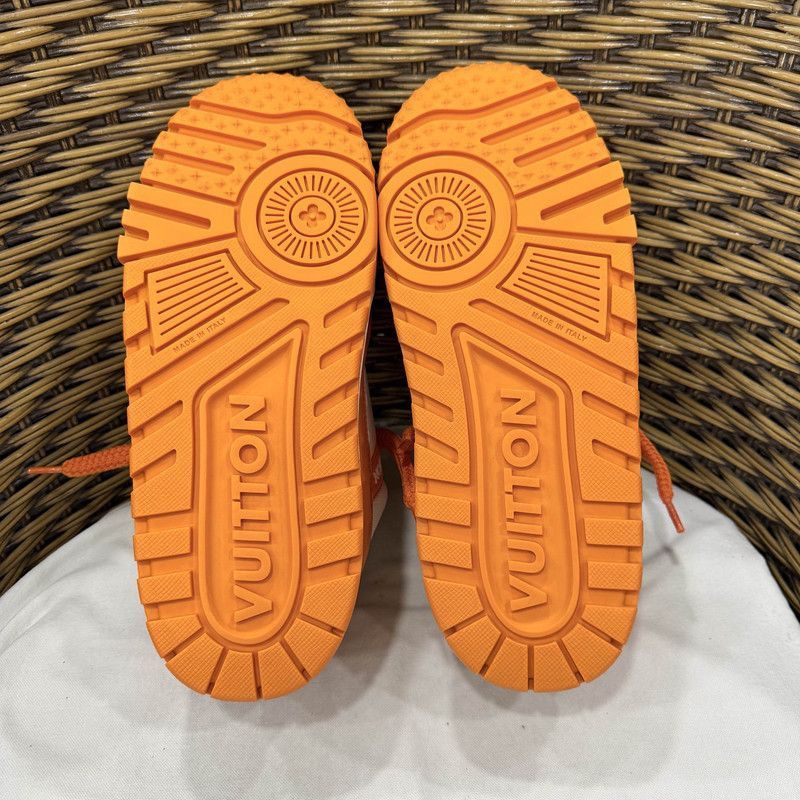 Louis Vuitton Louis Vuitton Trainer Maxi Low-Top Sneakers -2508 Size US 9.5 / EU 42-43 - 4 Thumbnail