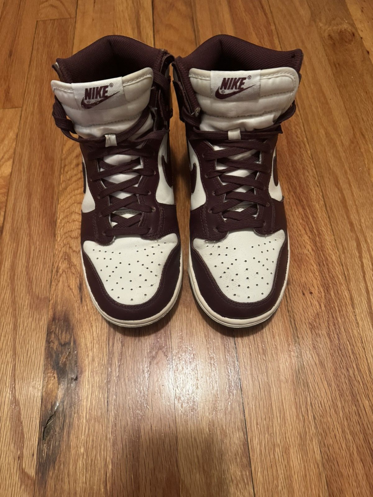 Nike Nike Dunk High Burgundy Crush Unisex Women Size 7.5 Size US 7.5 / IT 37.5 - 3 Thumbnail
