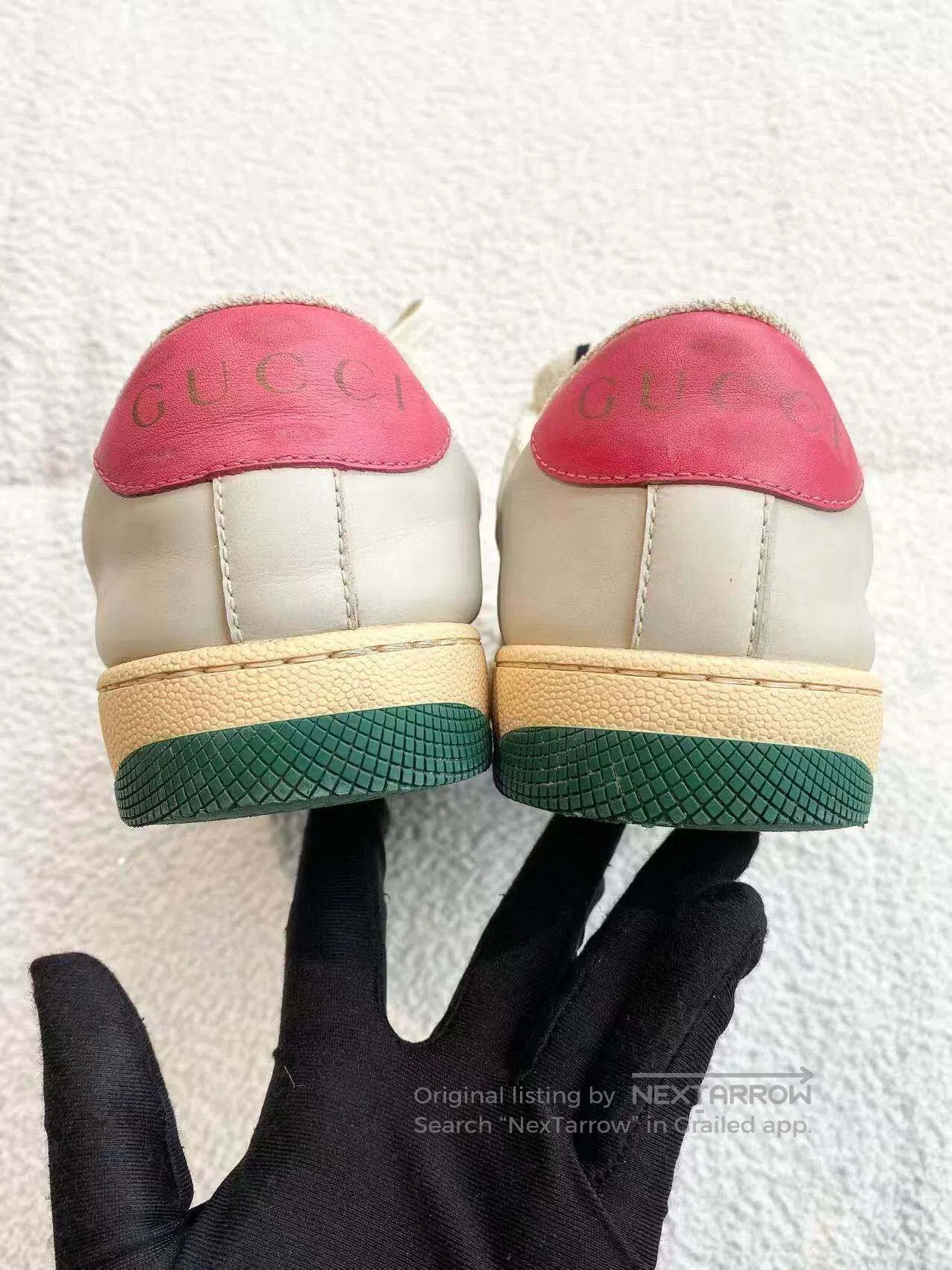 Other Guicci Pink tail dirty shoes| Size US 5.5 / IT 35.5 - 5 Thumbnail