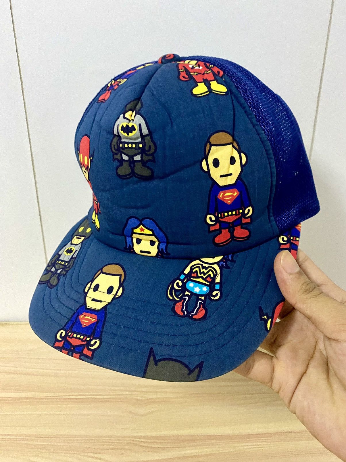 Bape × Marvel Comics 2007 Bape X Dc Comics Fullprint Cap Size ONE SIZE - 1 Thumbnail