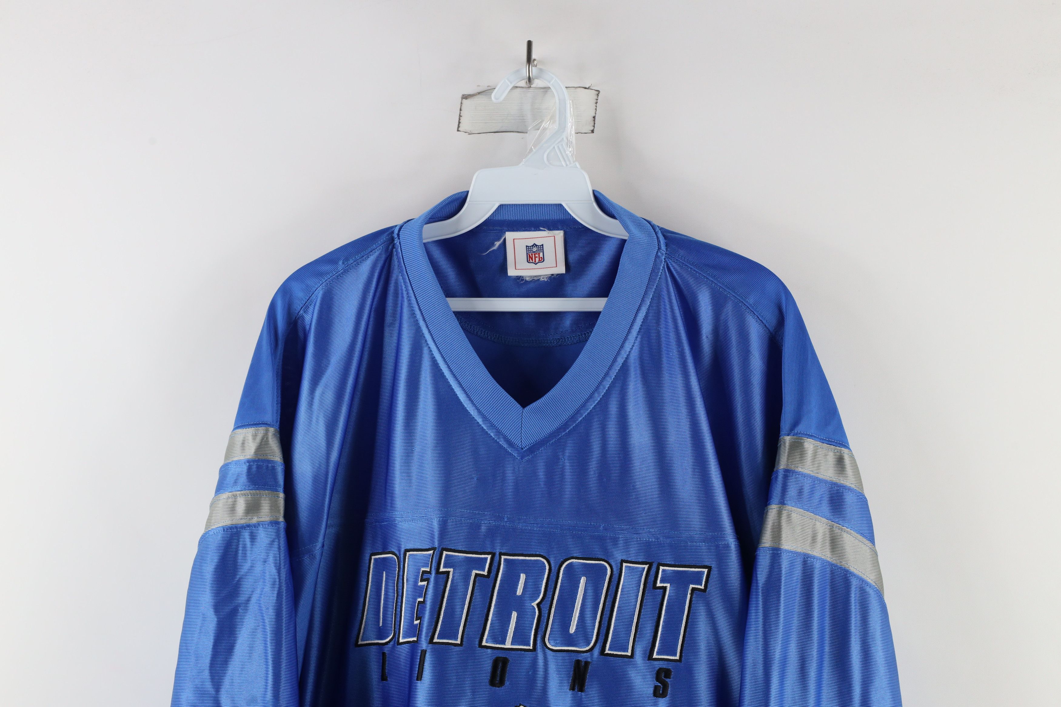 Vintage Vintage Spell Out Detroit Lions Football Jersey T-Shirt Size US XXL / EU 58 / 5 - 2 Thumbnail