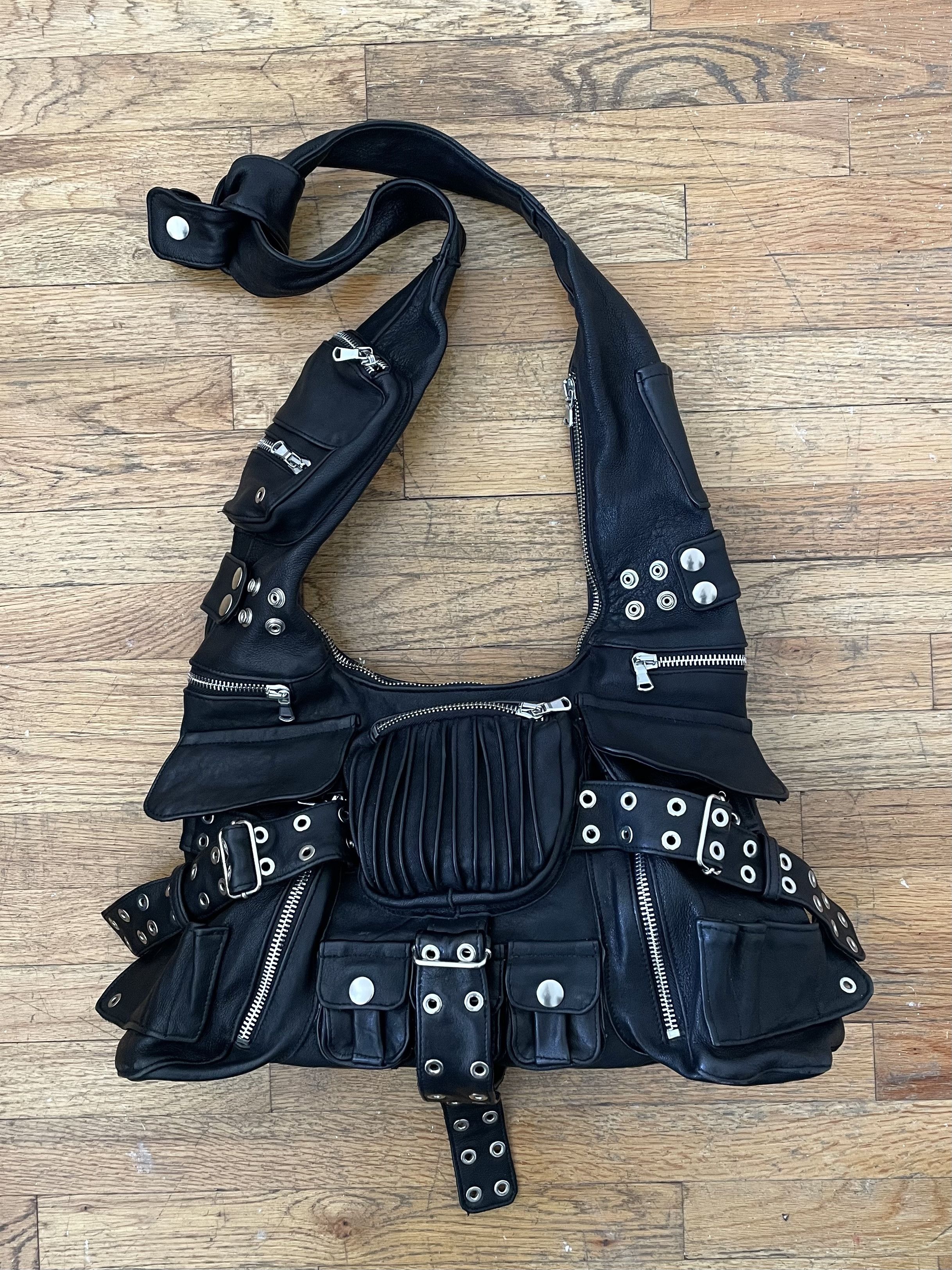 NO/FAITH STUDIOS ラムレザーバッグ Japanese Brand × No Faith Studios No Faith Studios Leather